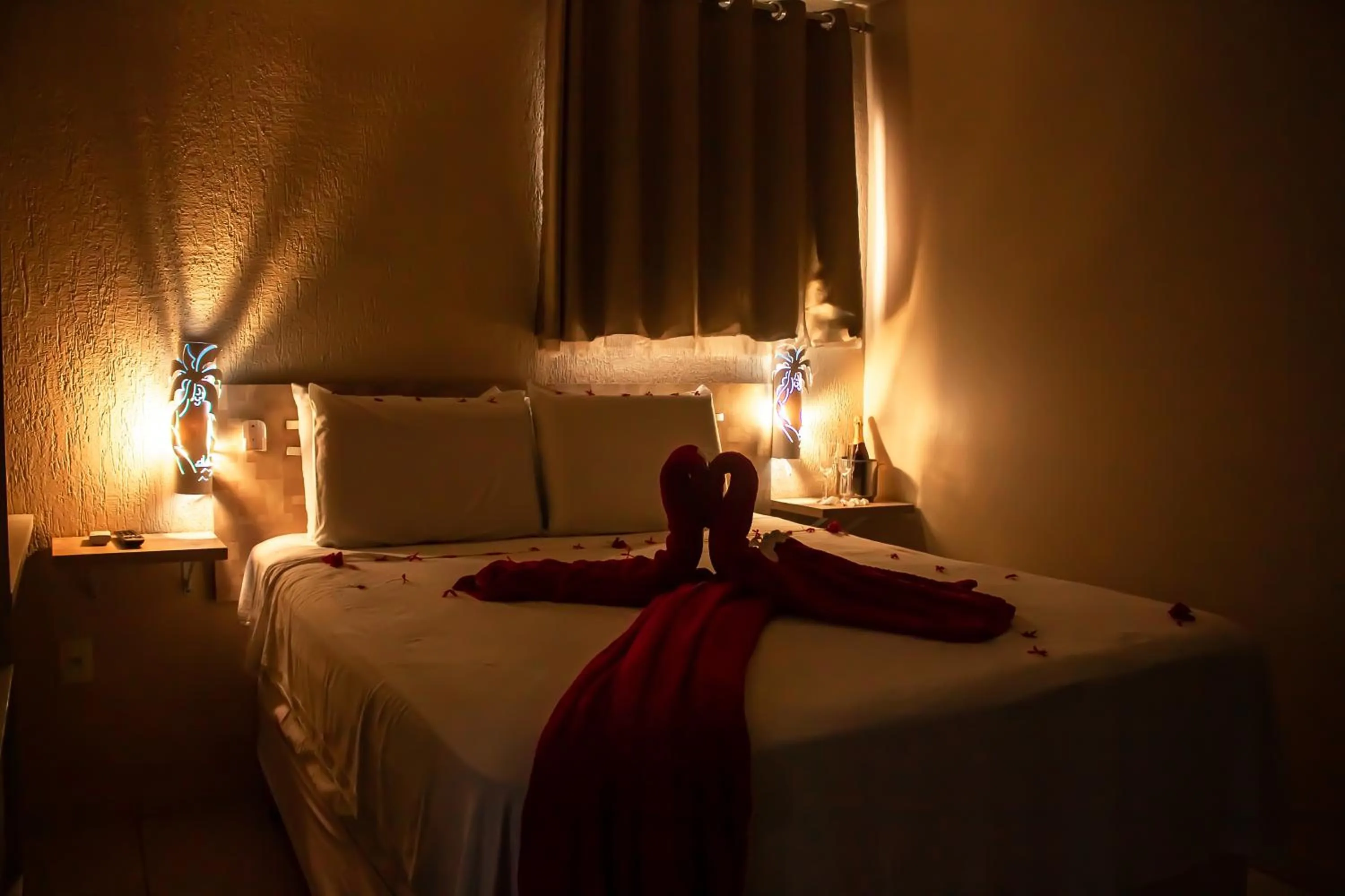 Bed in Pousada Badejo