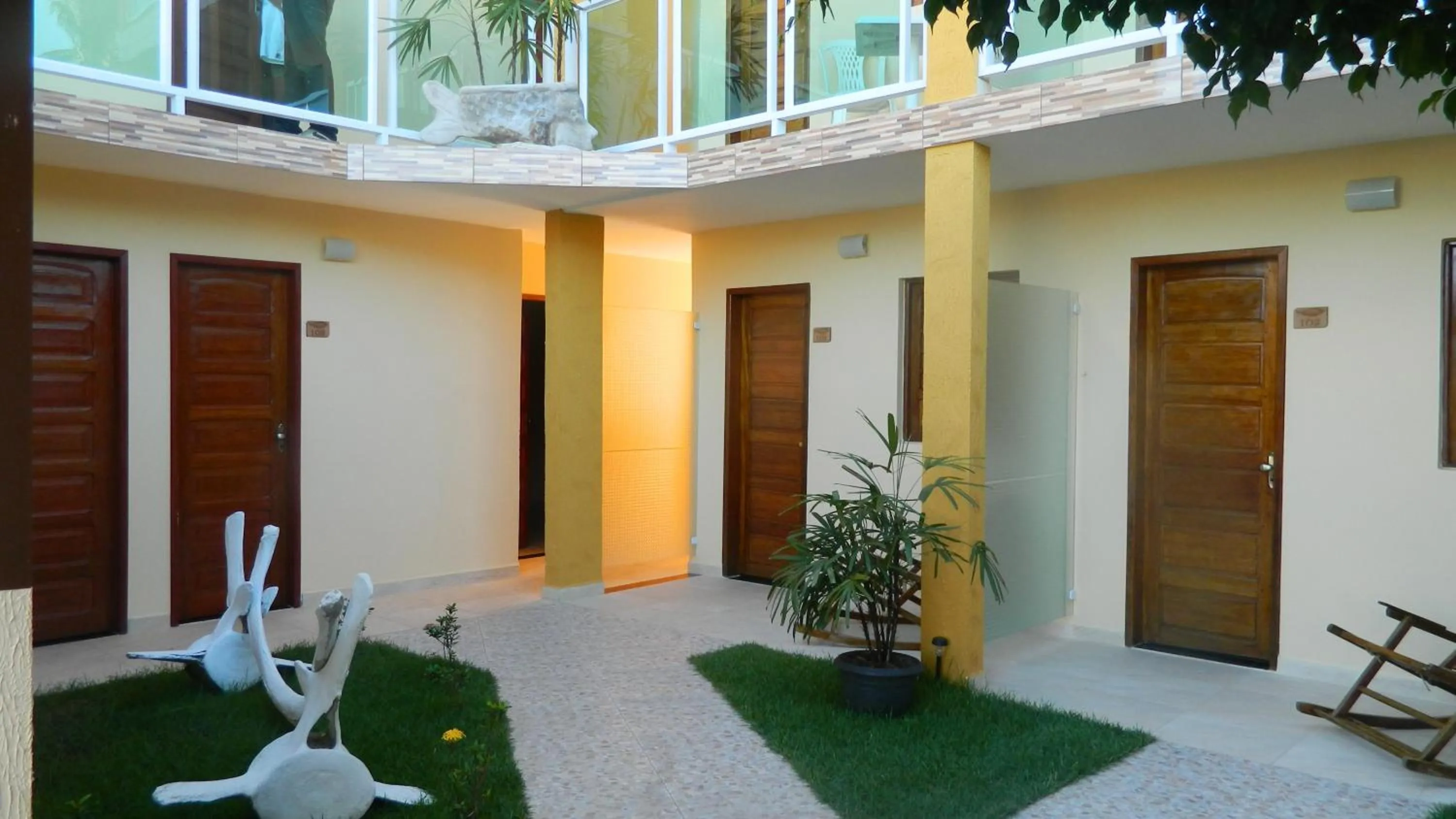 Garden in Pousada Badejo