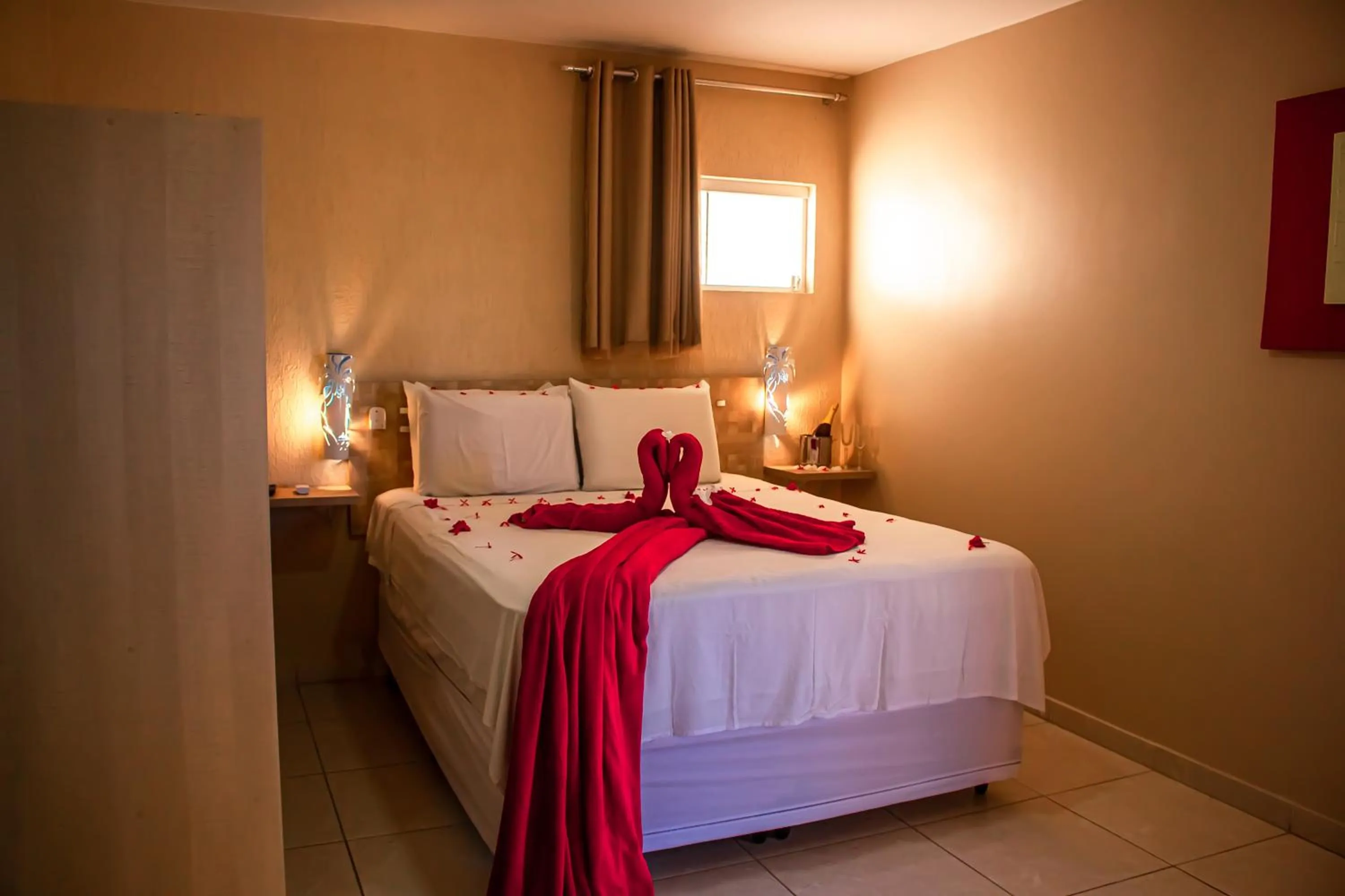 Bed in Pousada Badejo