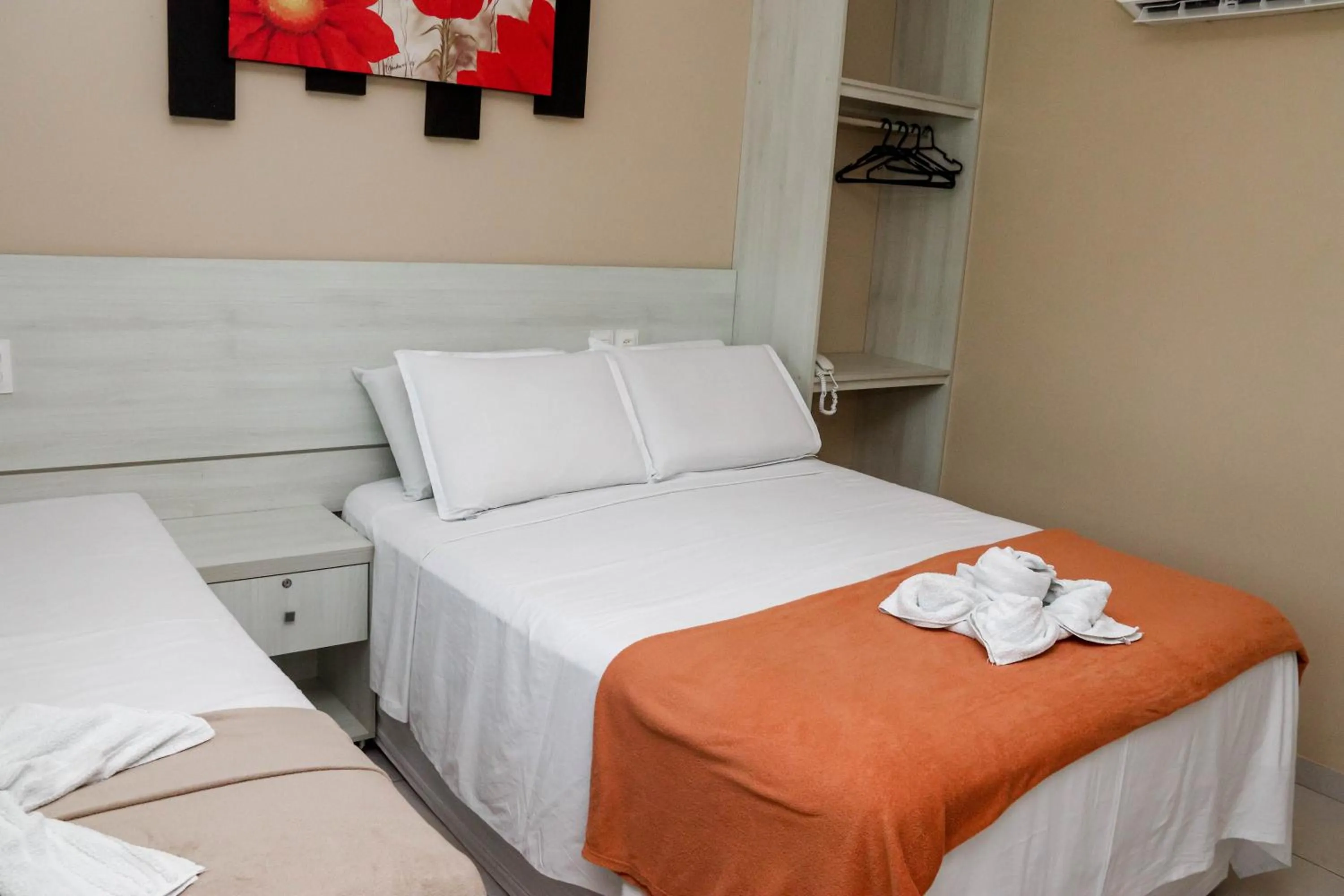 Bed in Pousada Badejo