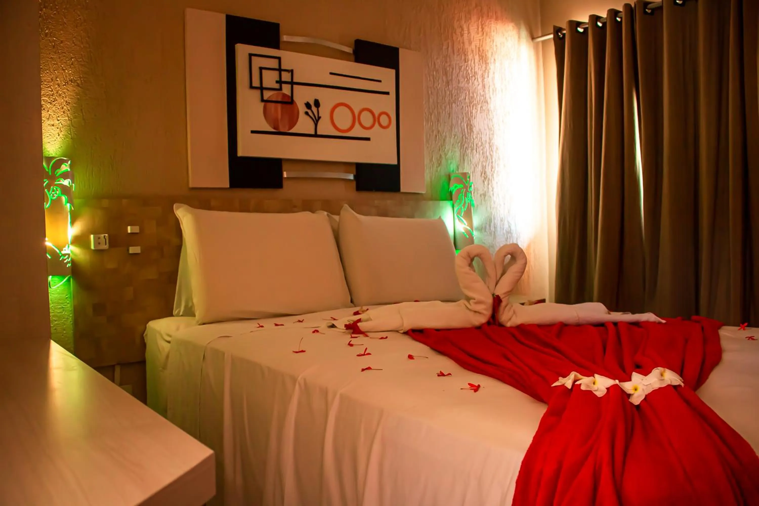 Bed in Pousada Badejo