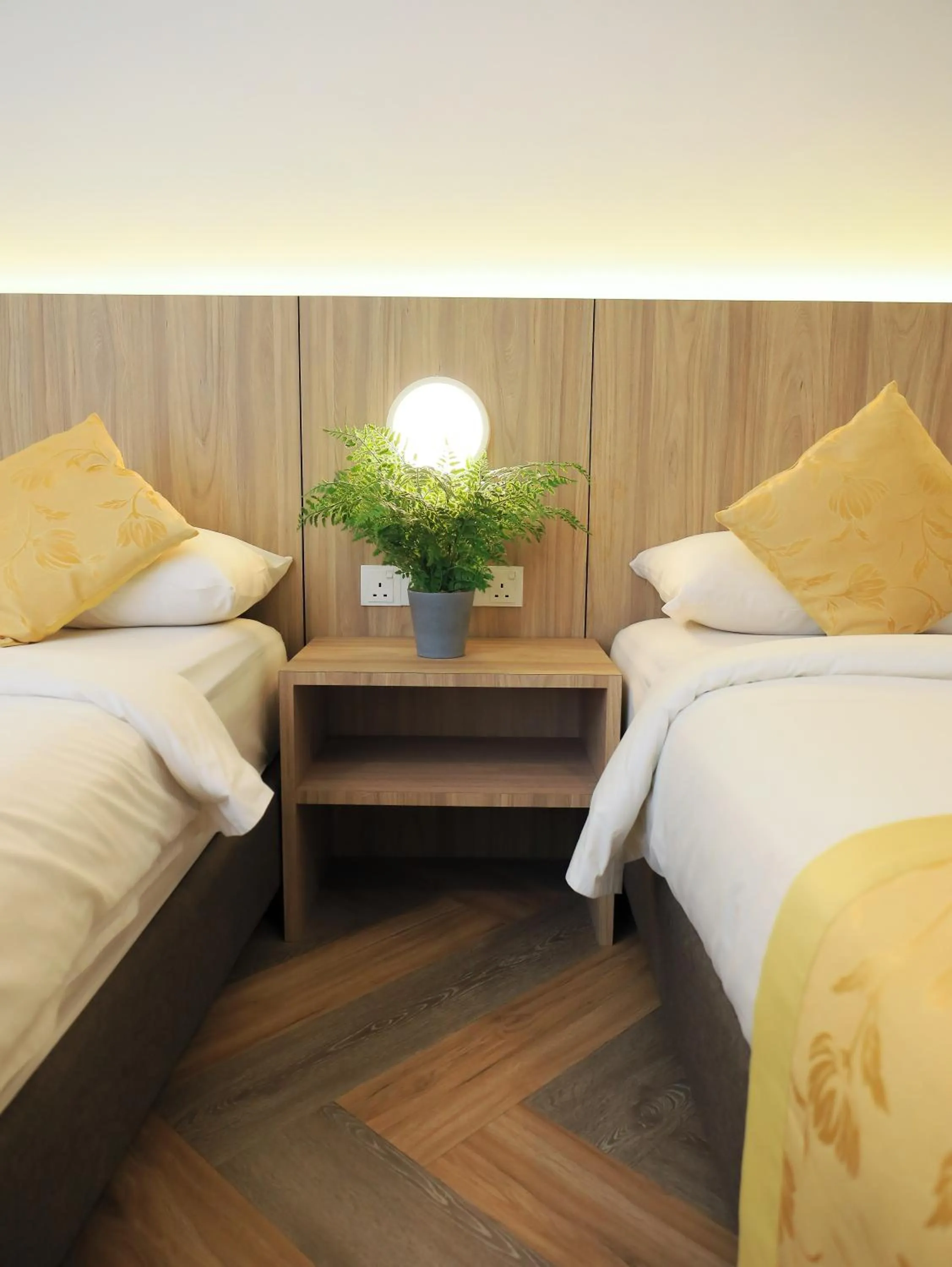 Bed in BIG TREE HOTEL