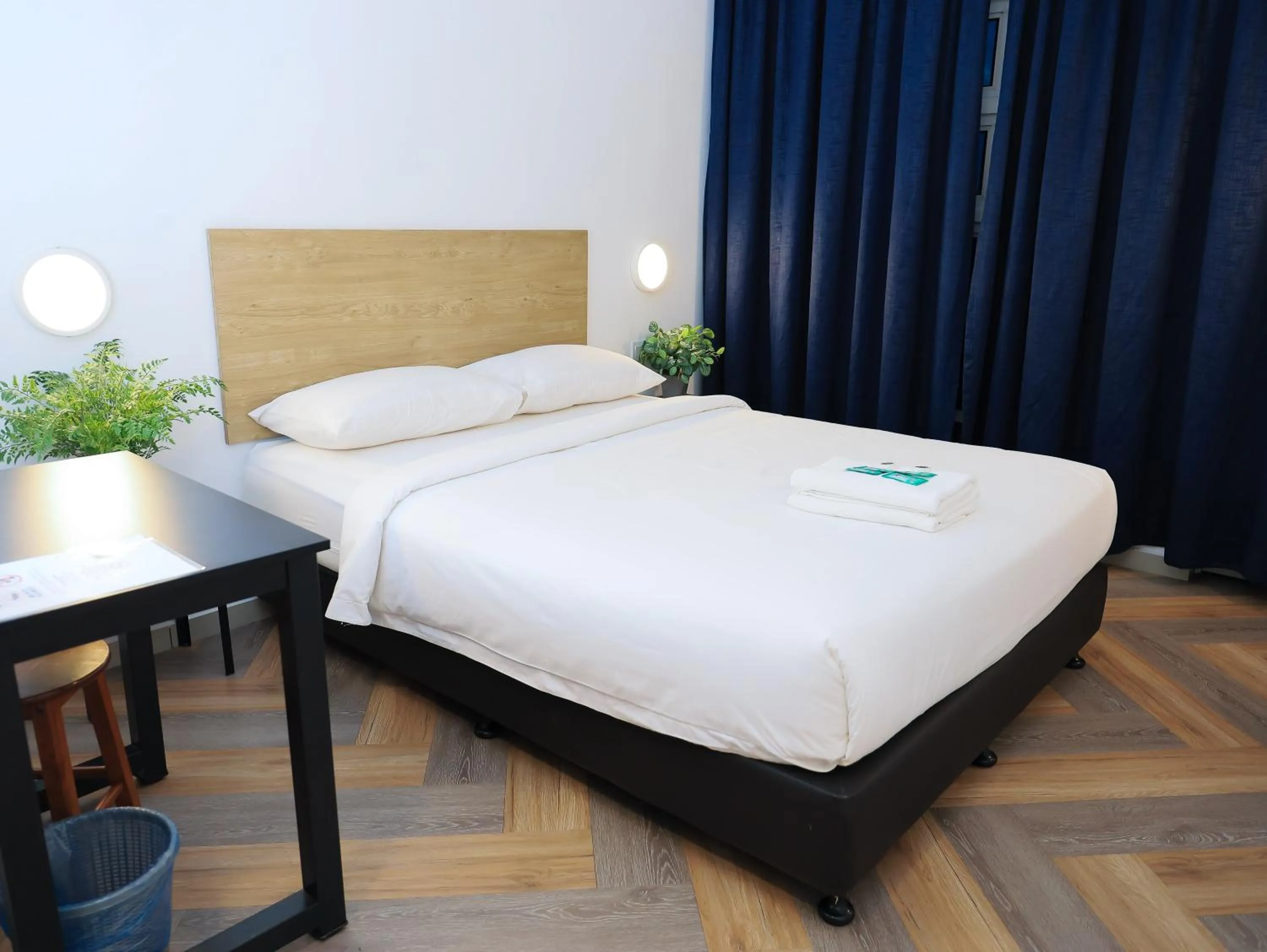 Bed in BIG TREE HOTEL