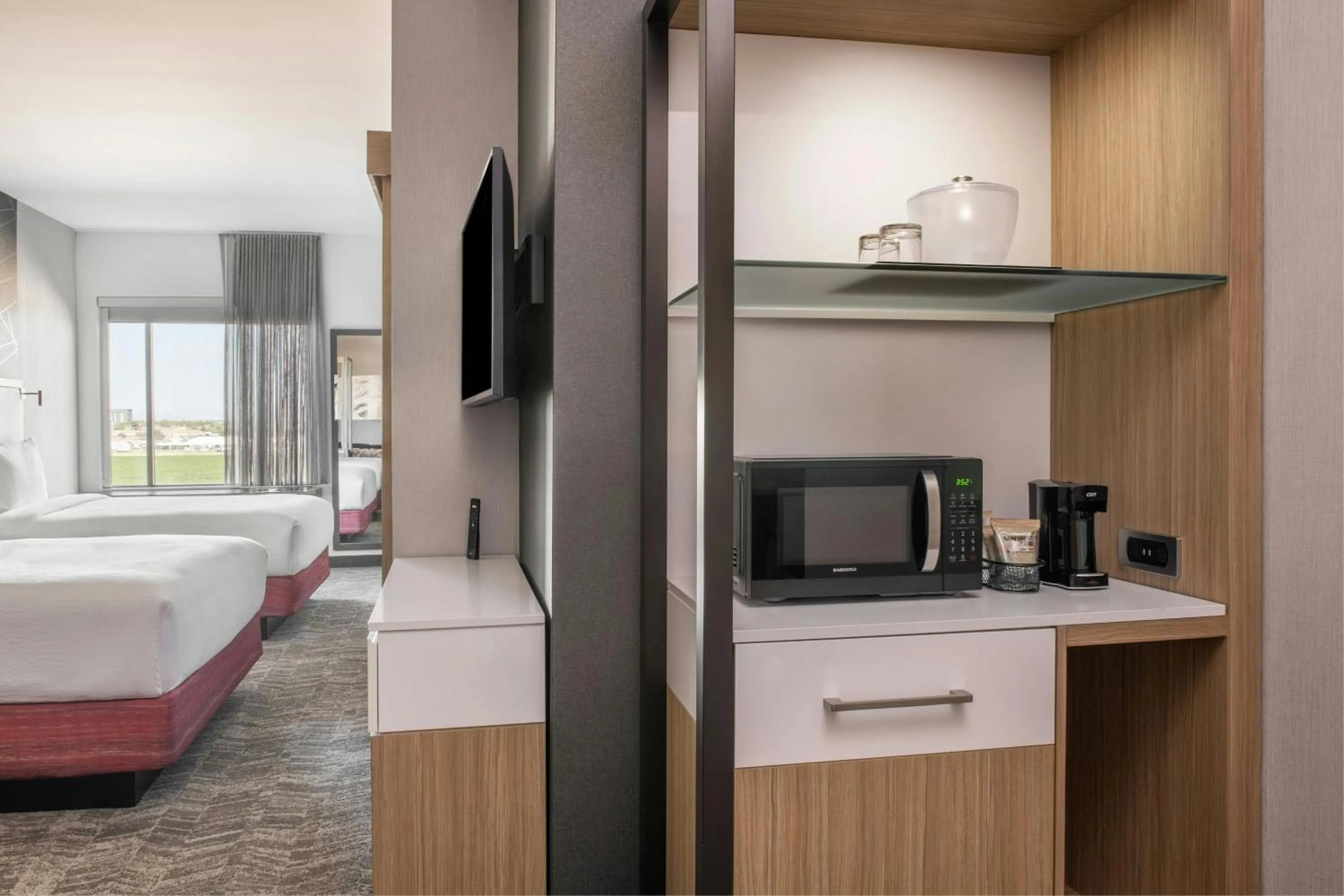 Bedroom, Bed in SpringHill Suites by Marriott Phoenix West/Avondale