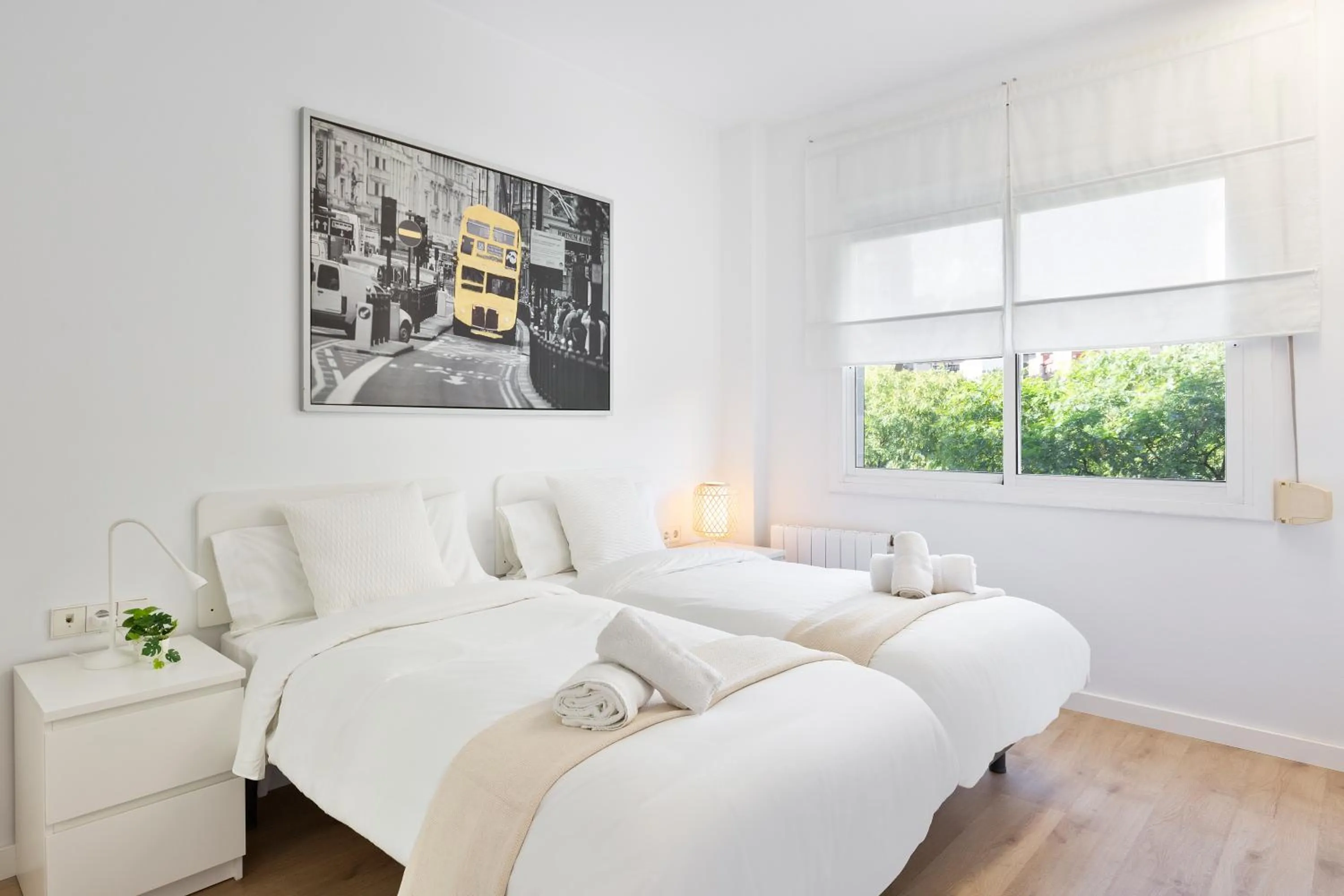 Bed in Suites Barcelona Park Güell