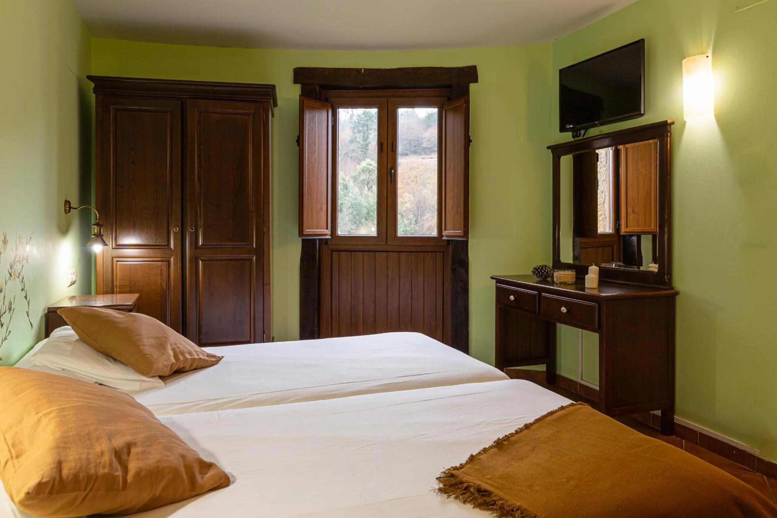 Photo of the whole room, Bed in Hotel Balneario Río Pambre
