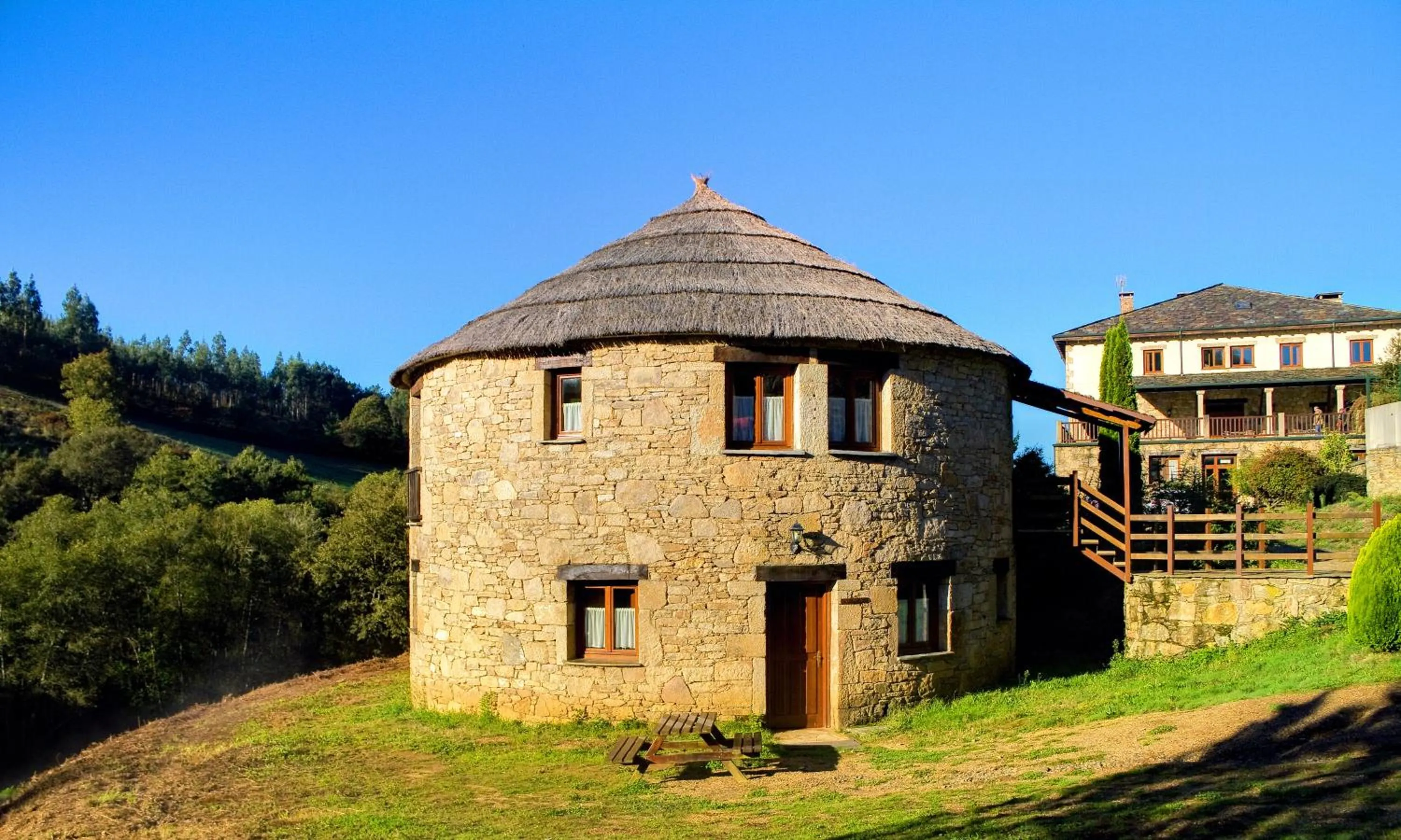 Area and facilities in Hotel Balneario Río Pambre