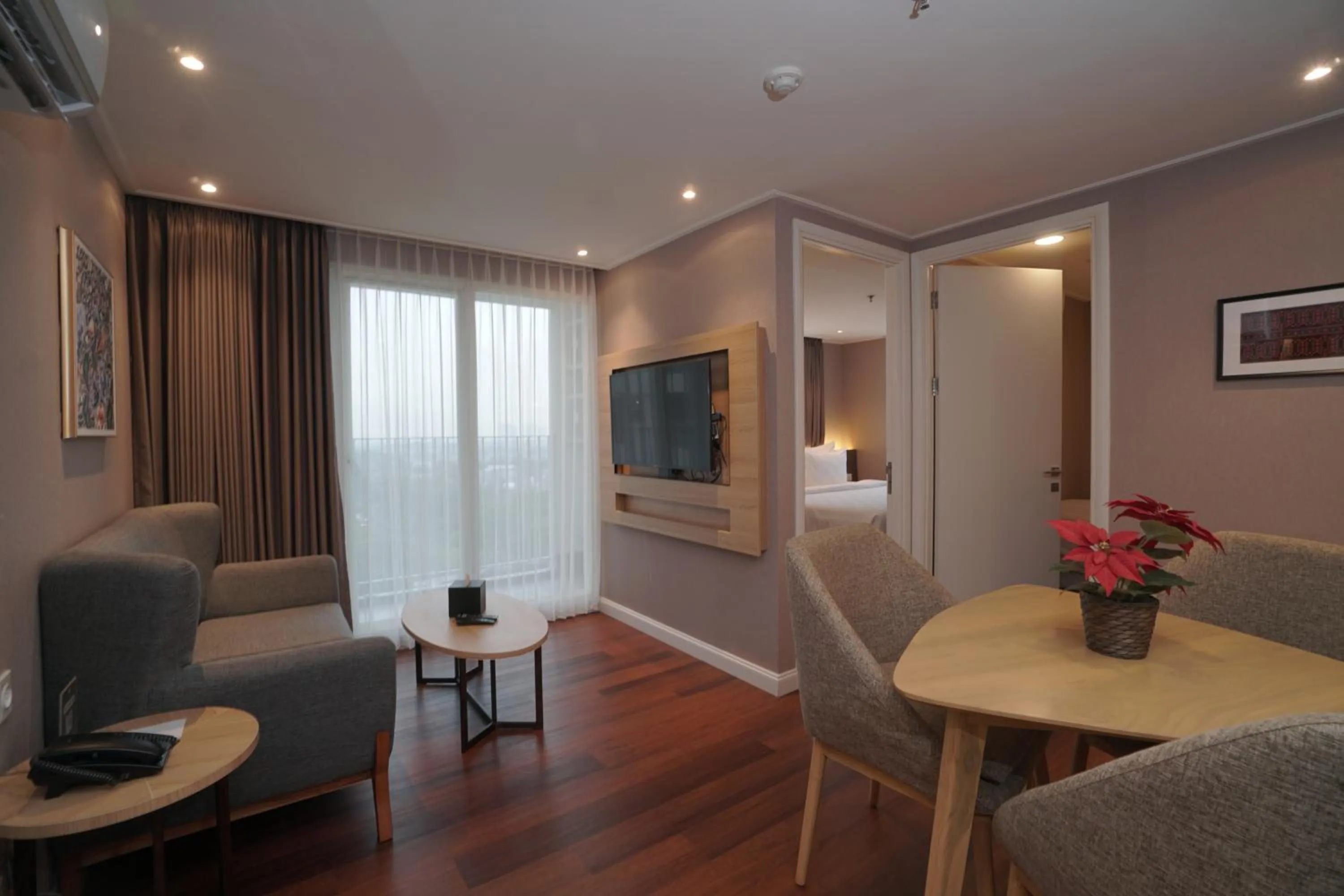 Living room in Swiss-Belcourt Serpong