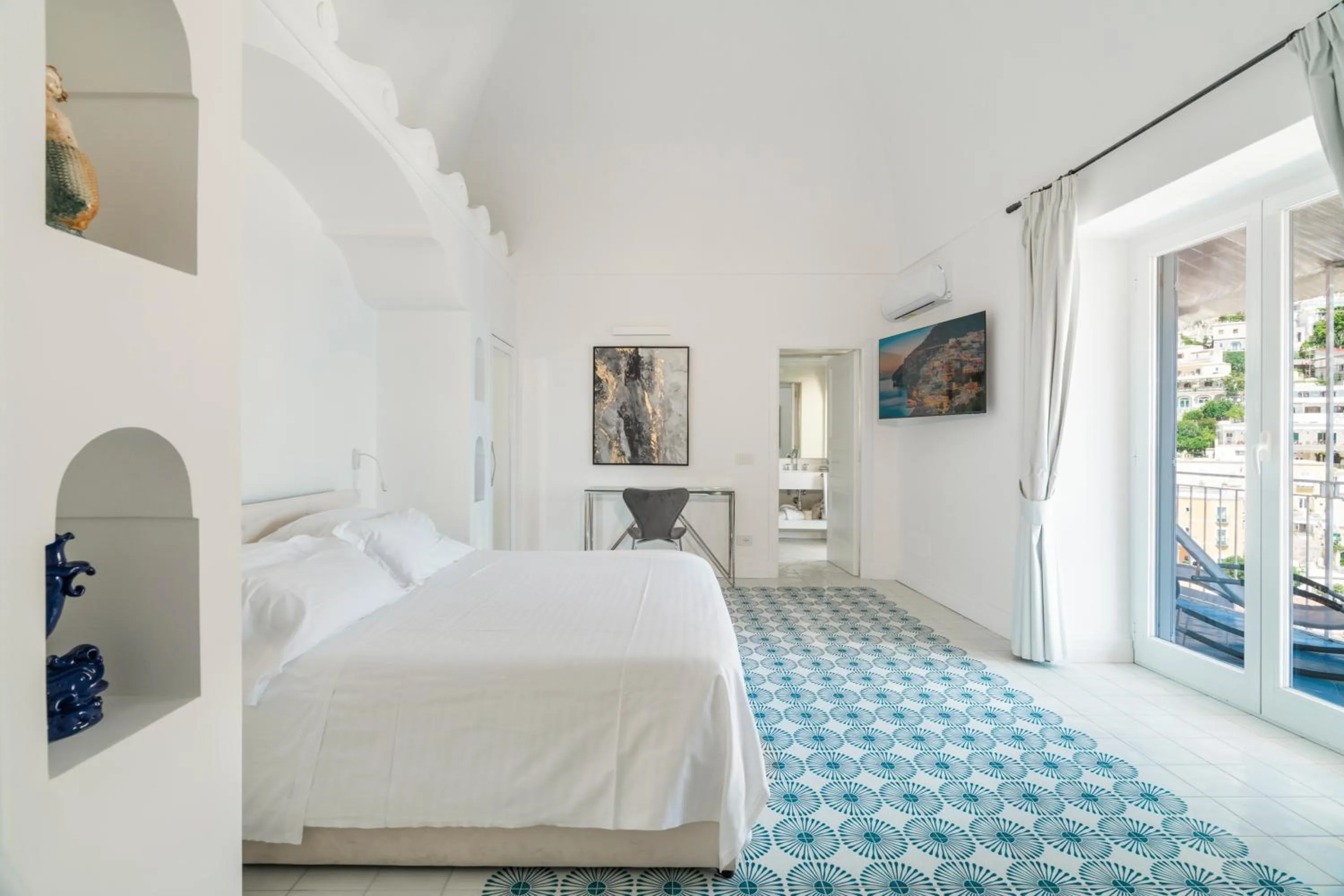 Bed in Villa Magia
