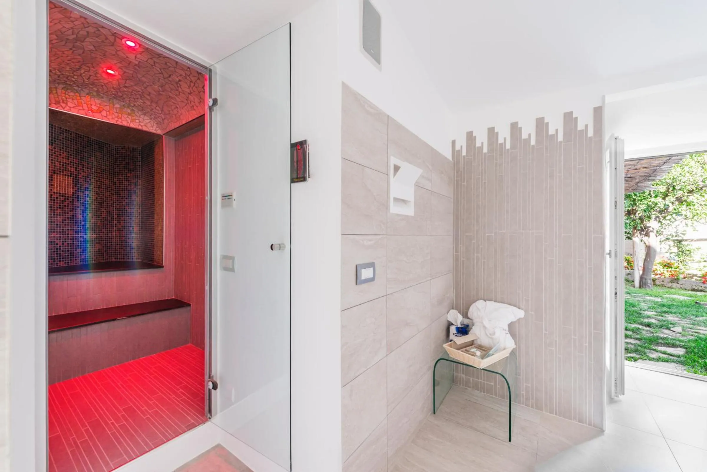 Sauna in Villa Magia