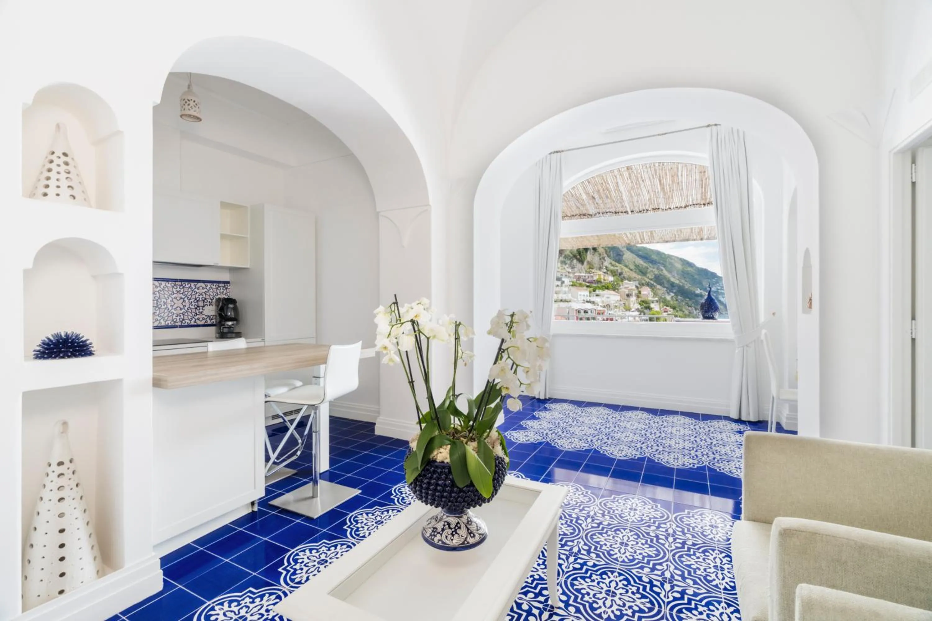 Living room in Villa Magia