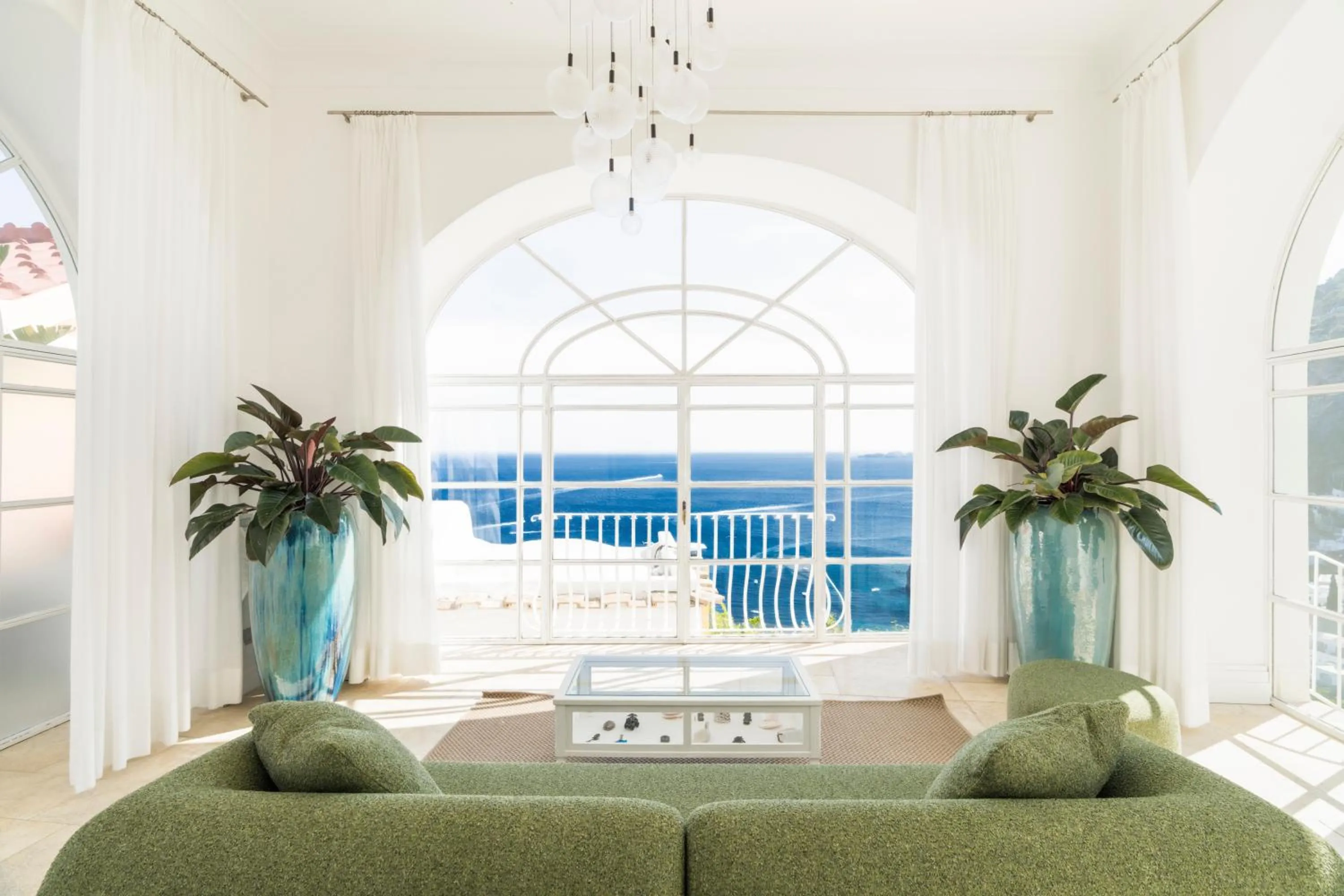 Living room in Villa Magia