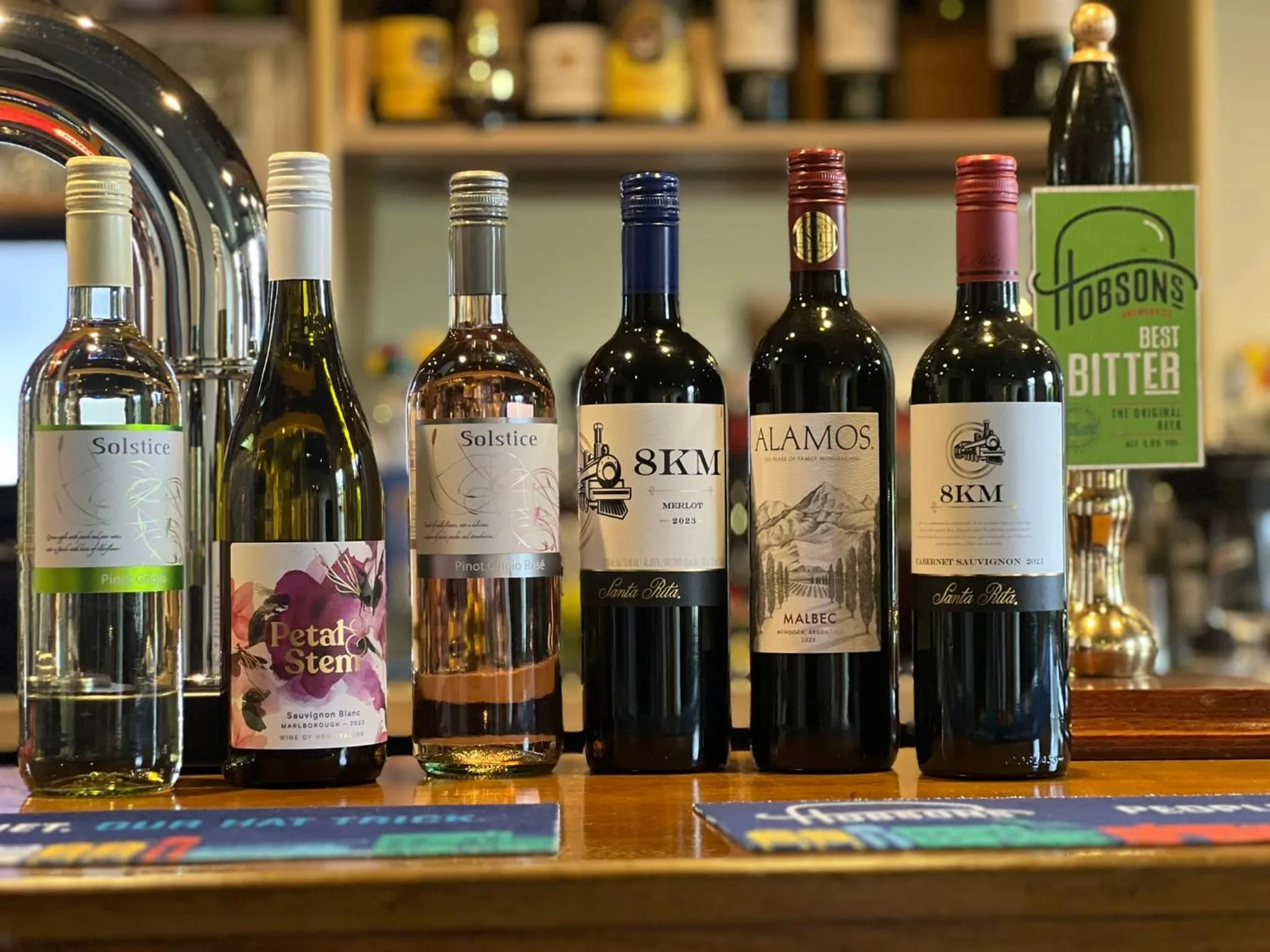 Lounge or bar in Old Orleton Inn