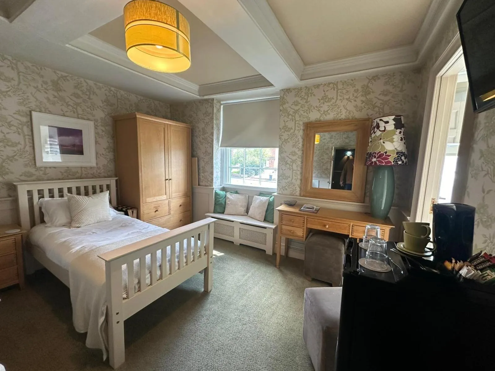 Bed in Old Orleton Inn