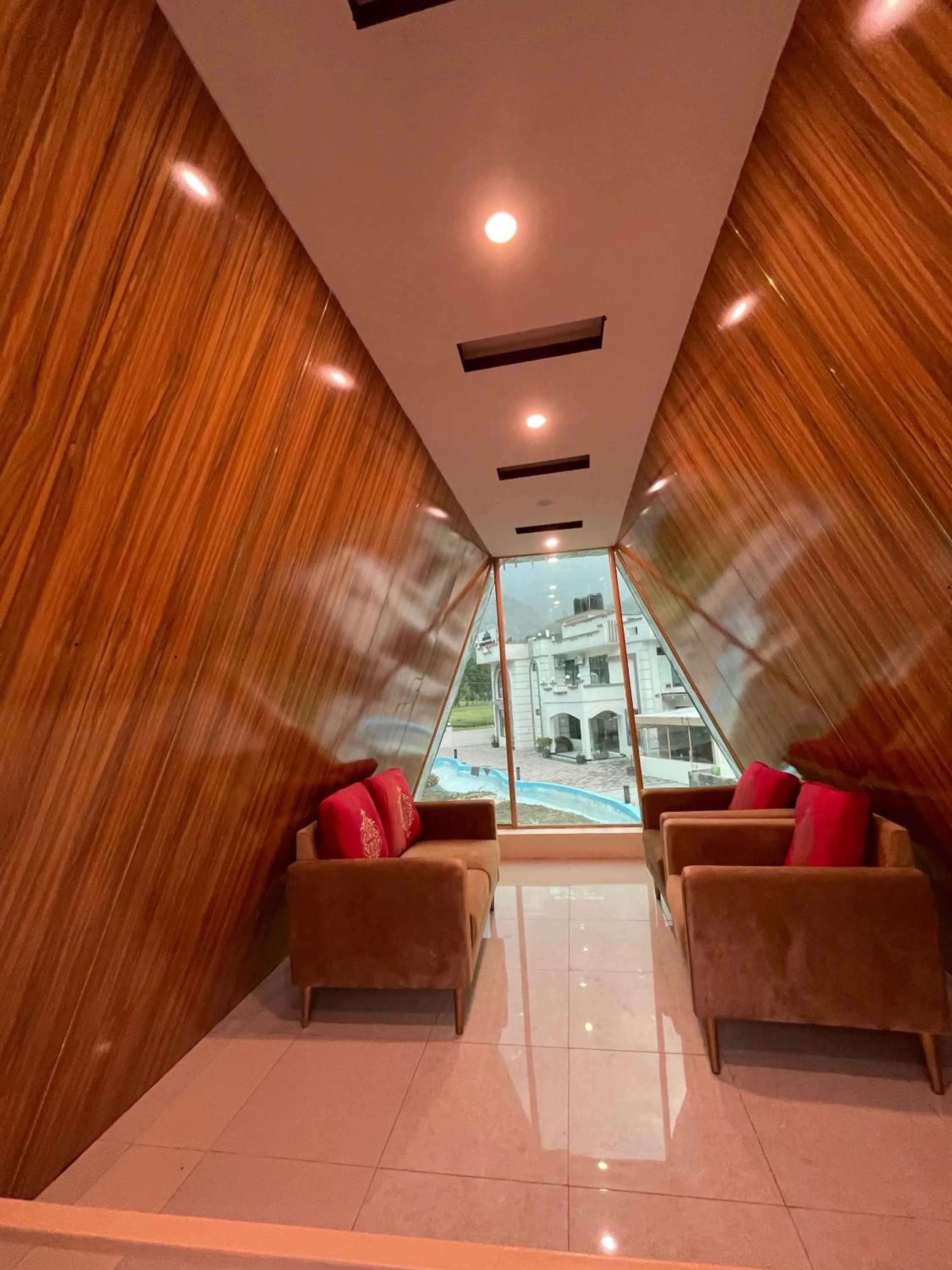 Living room in Royal Shangrila Balakot