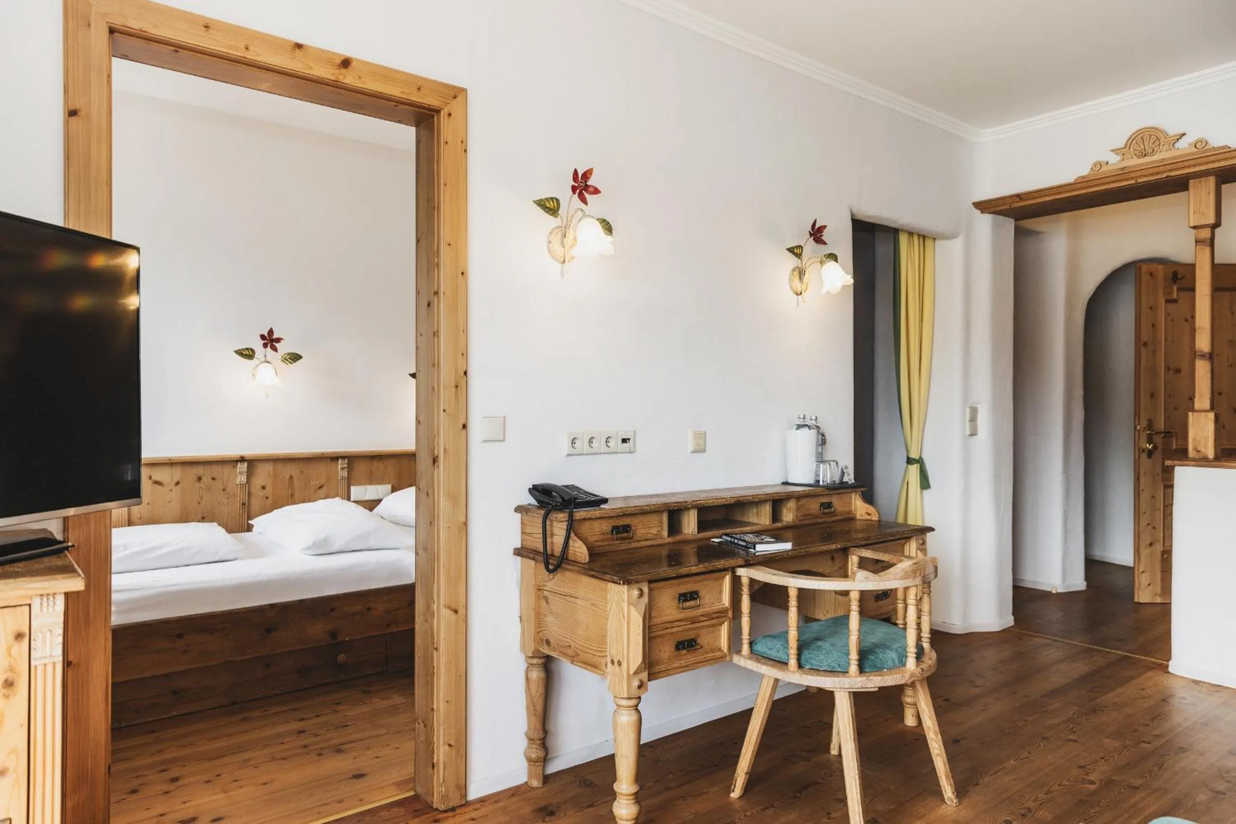 Bed in Seehotel Jägerwirt