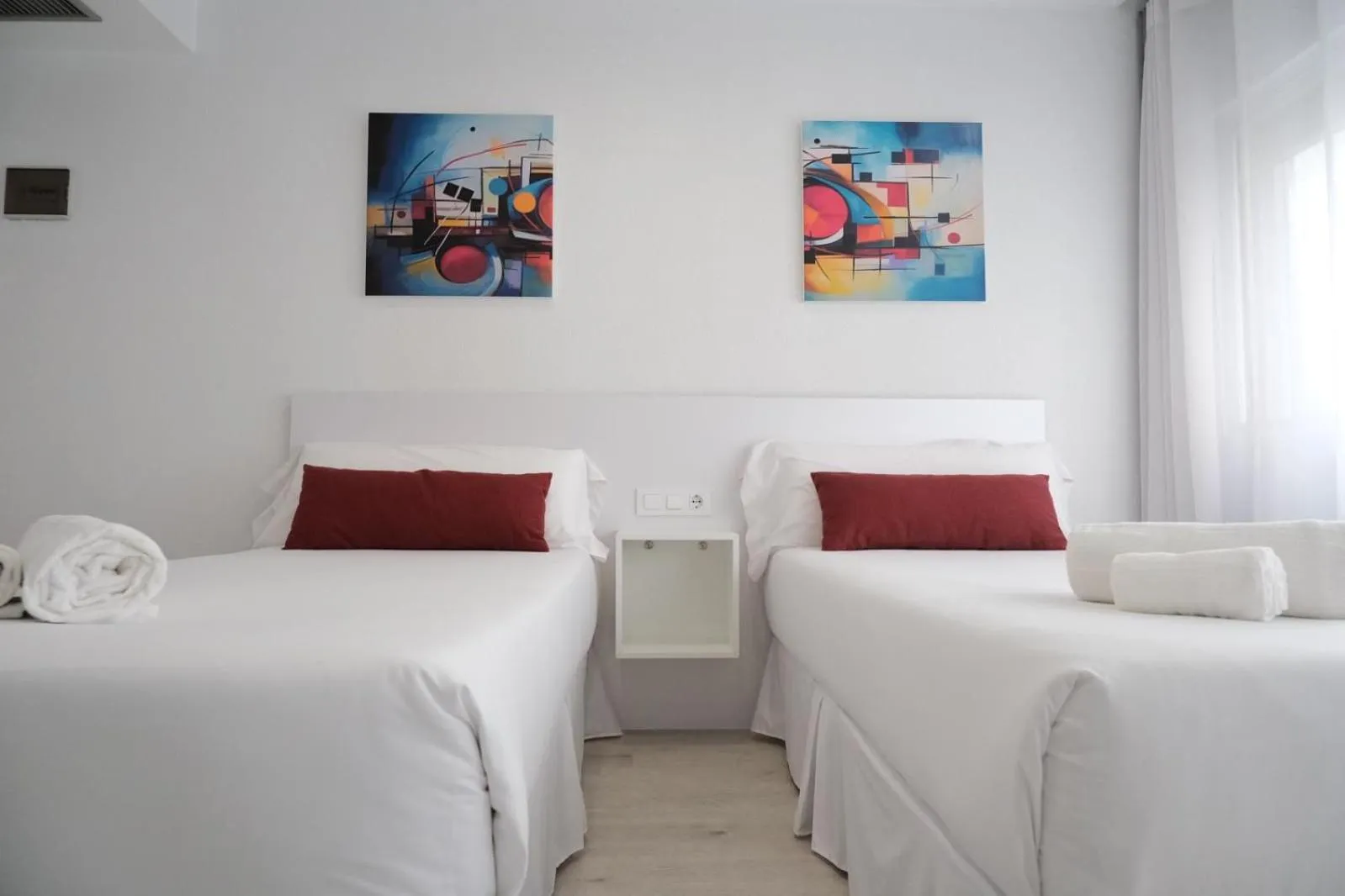 Bed in Hotel Gabriel y Galán