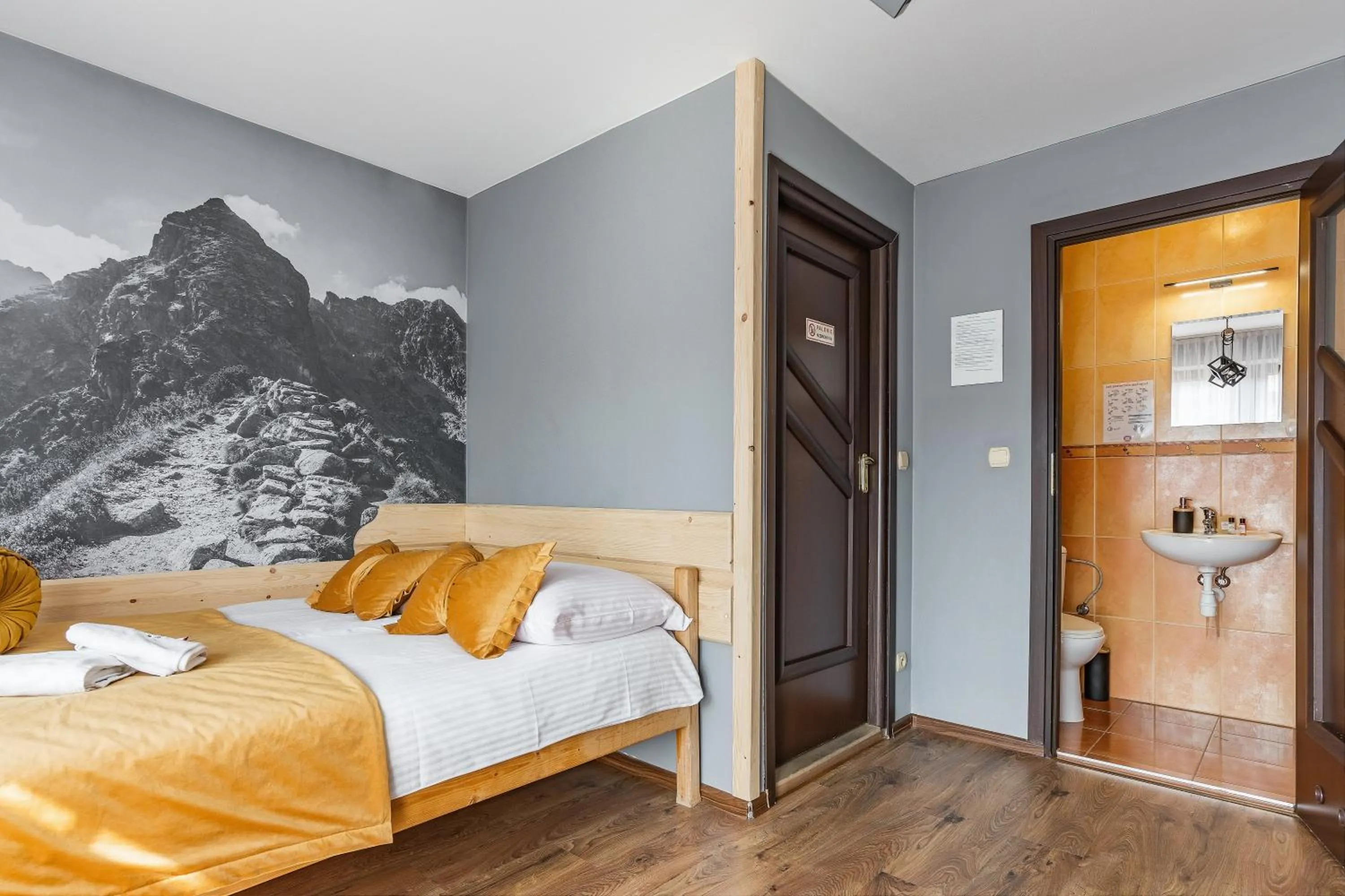 Bed in Pokoje Gościnne U Małgorzaty Jacuzzi & Sauna