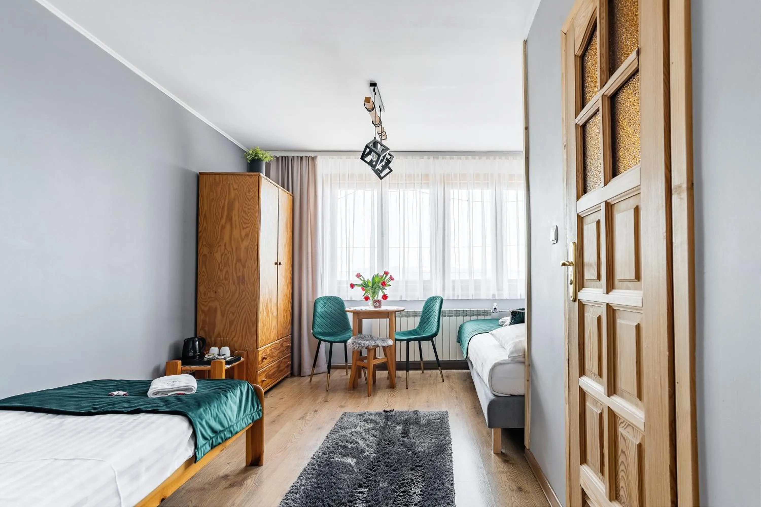 Bed in Pokoje Gościnne U Małgorzaty Jacuzzi & Sauna