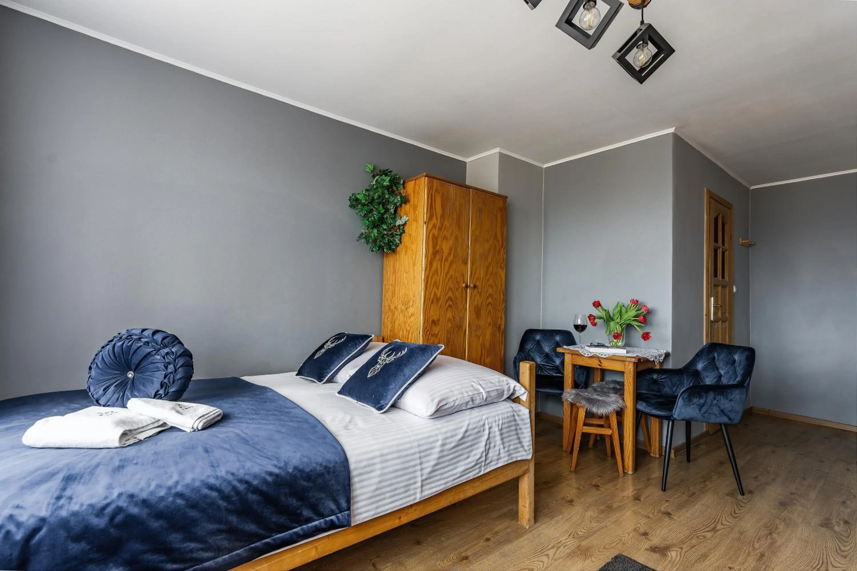 Bed in Pokoje Gościnne U Małgorzaty Jacuzzi & Sauna