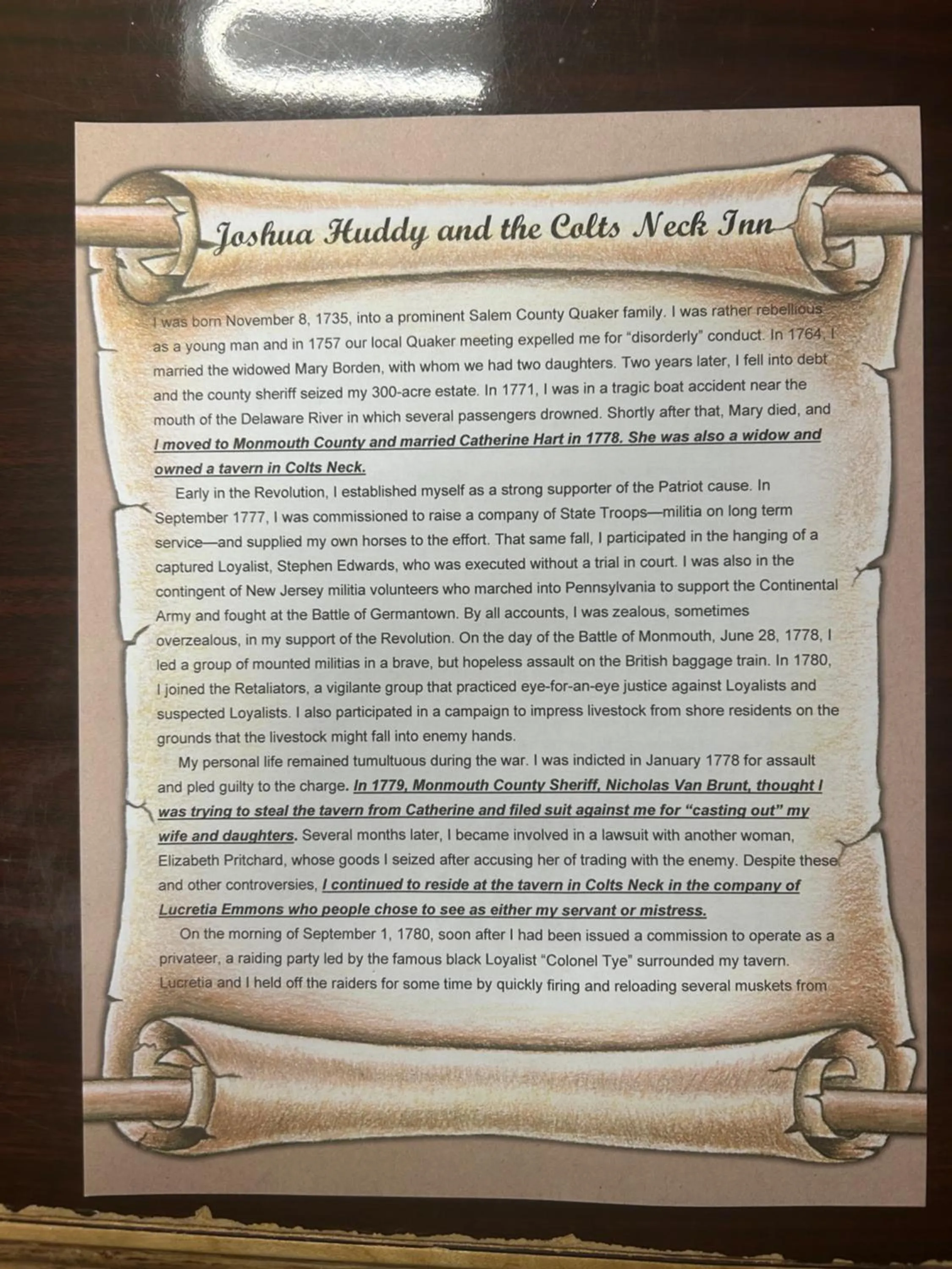 Logo/Certificate/Sign in Colts Neck Inn Hotel