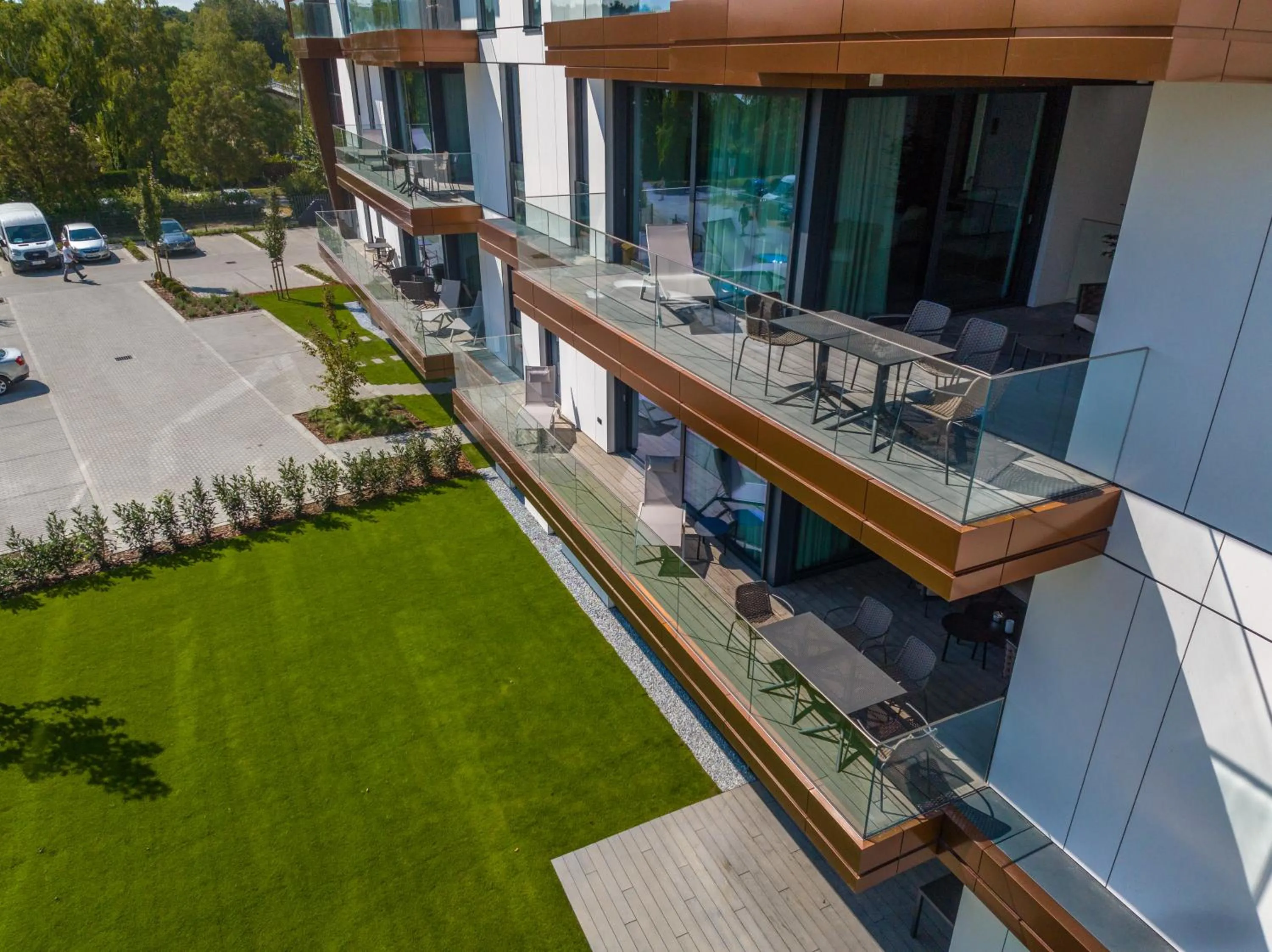 Garden in BJ81 Suite Hotel