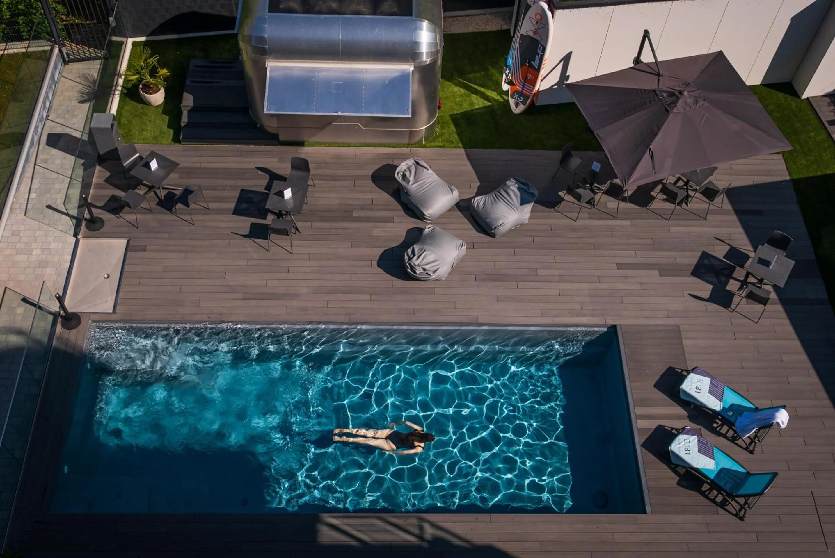 Garden in BJ81 Suite Hotel