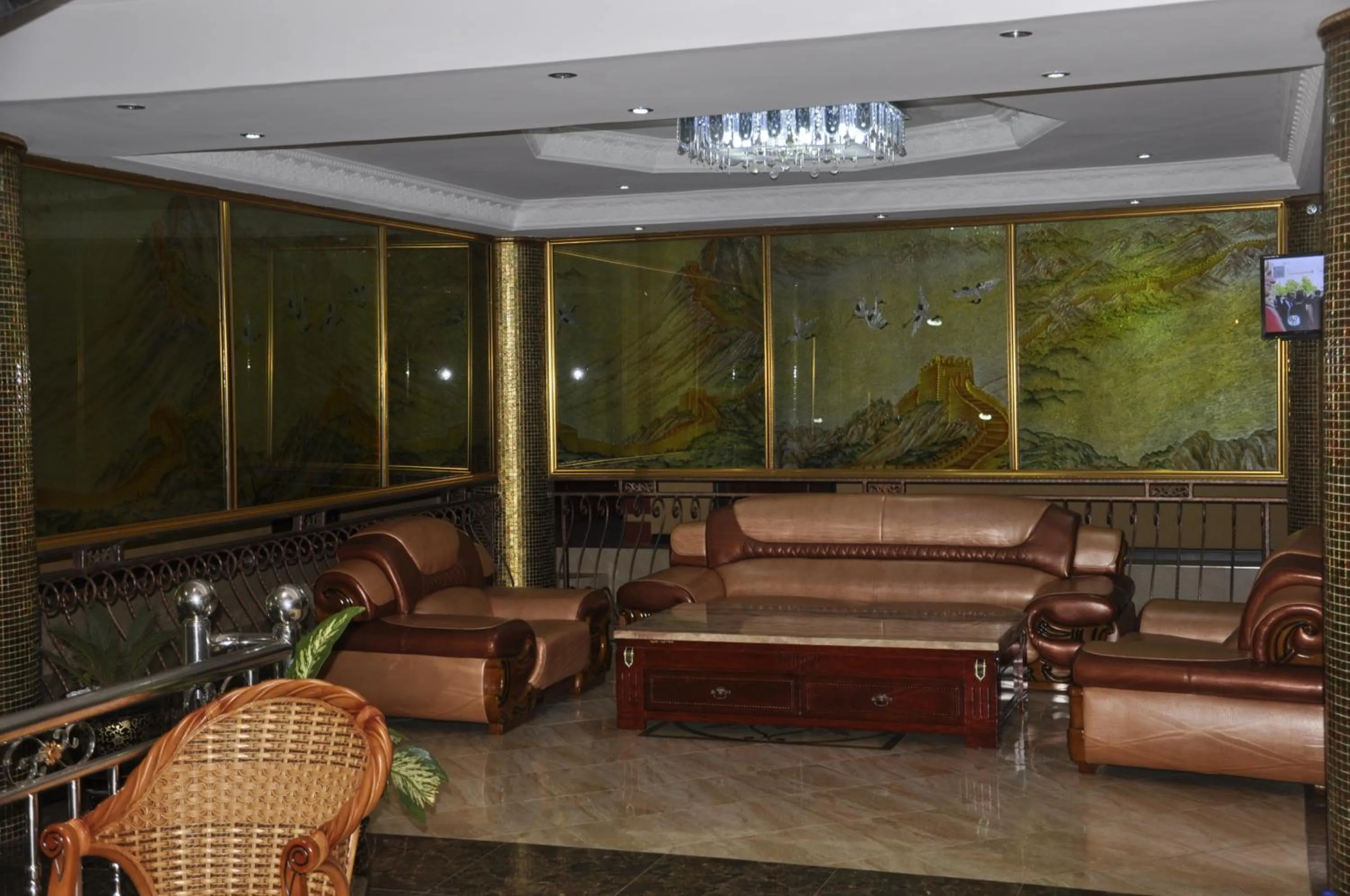 Lobby or reception in Biraj International Hotel