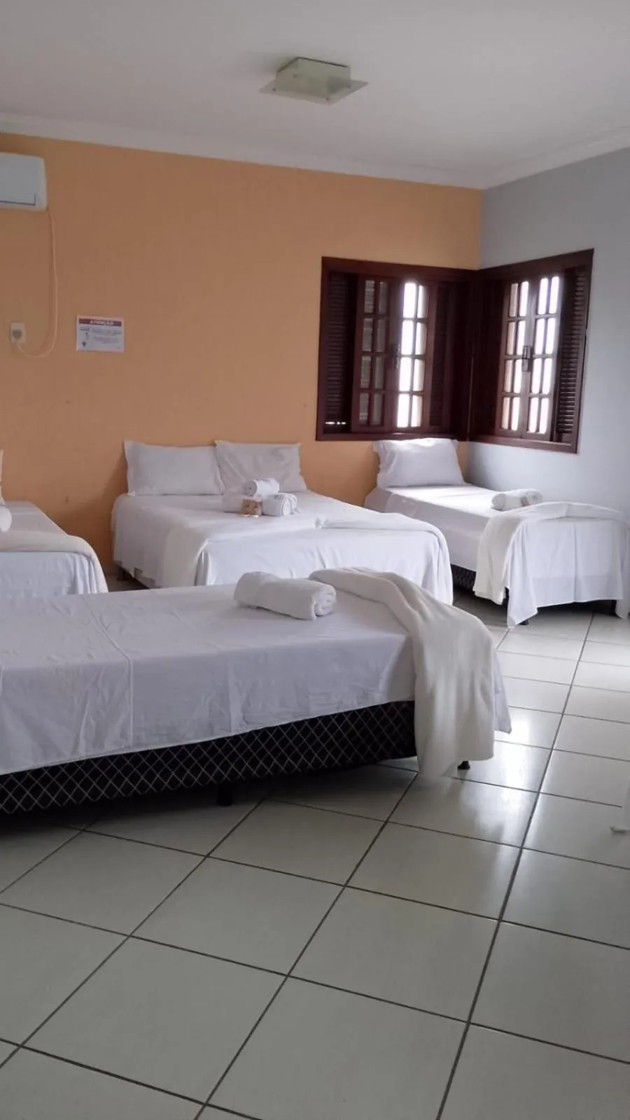 Bed in Pousada Aruna Eco Buzios