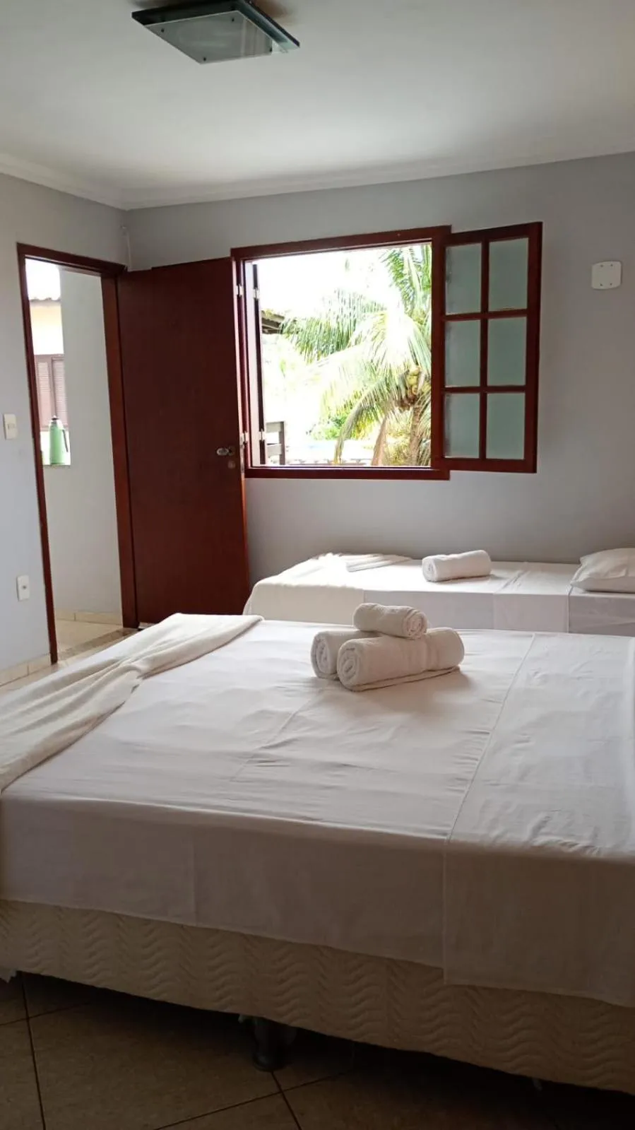 Bed in Pousada Aruna Eco Buzios