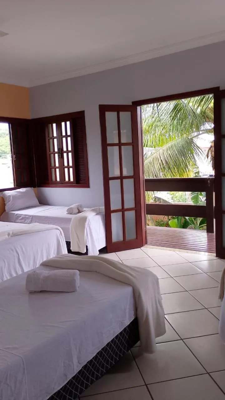 Bed in Pousada Aruna Eco Buzios