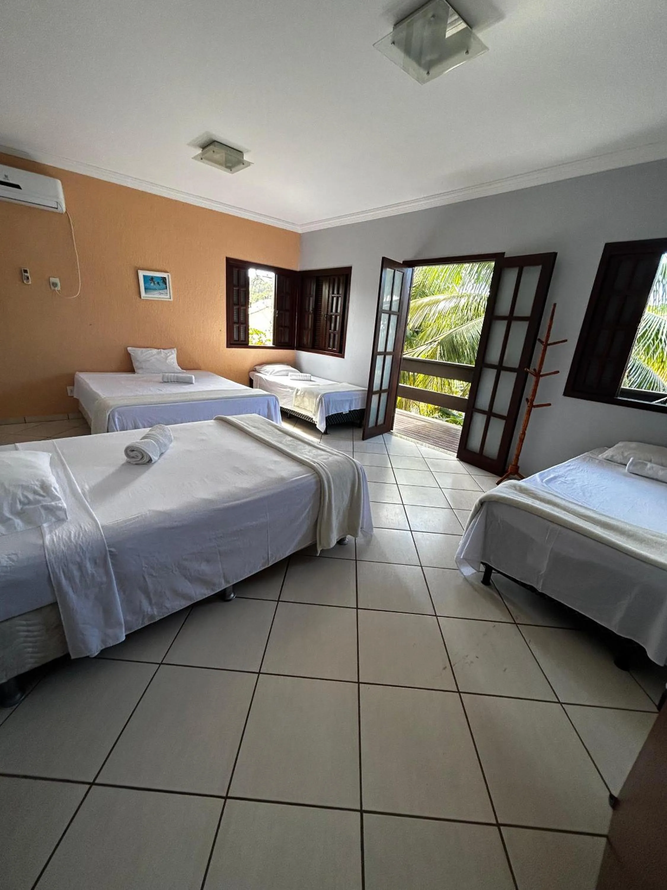 Bed in Pousada Aruna Eco Buzios