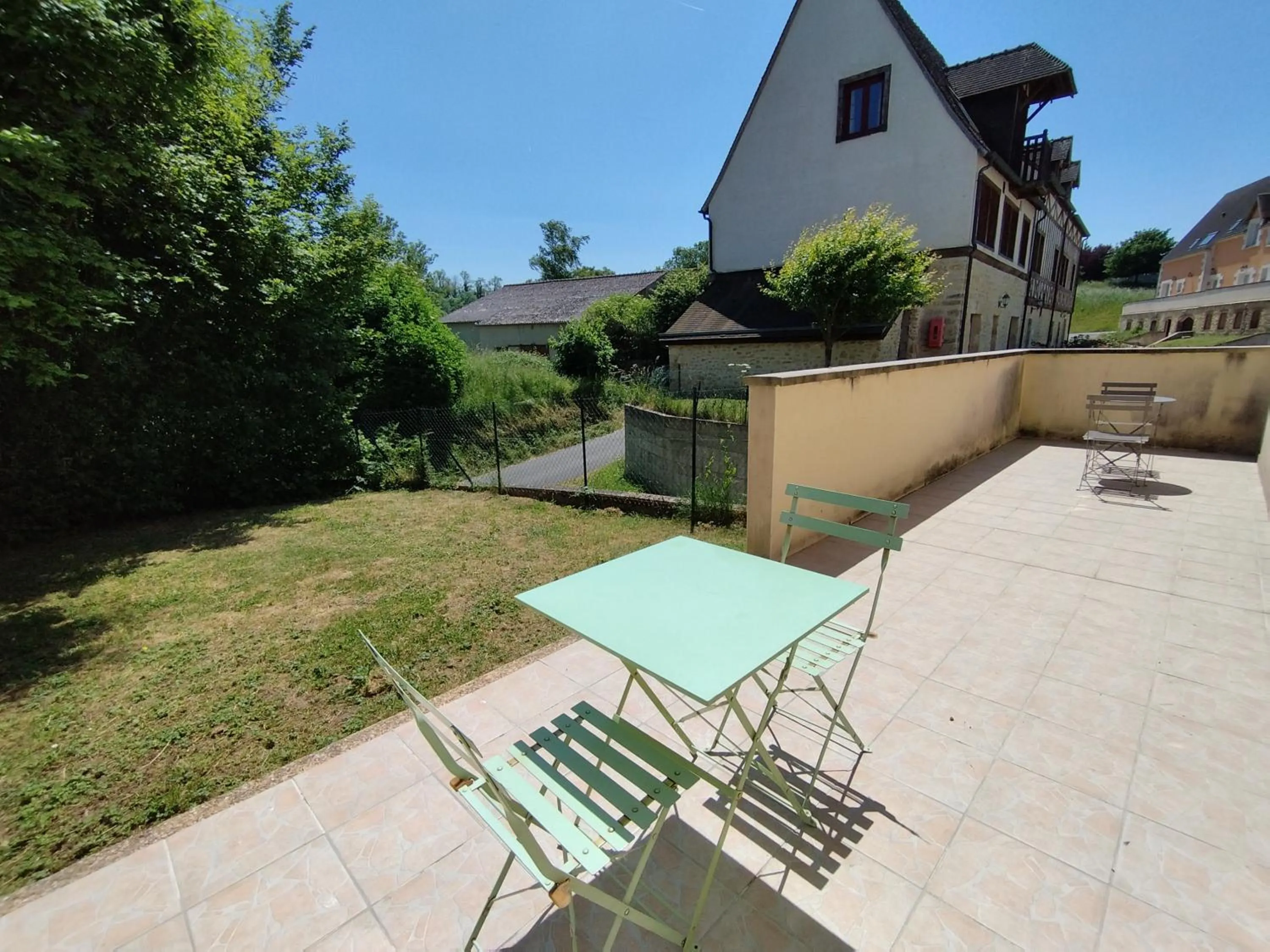 Patio in Le Haut-Val Résidences
