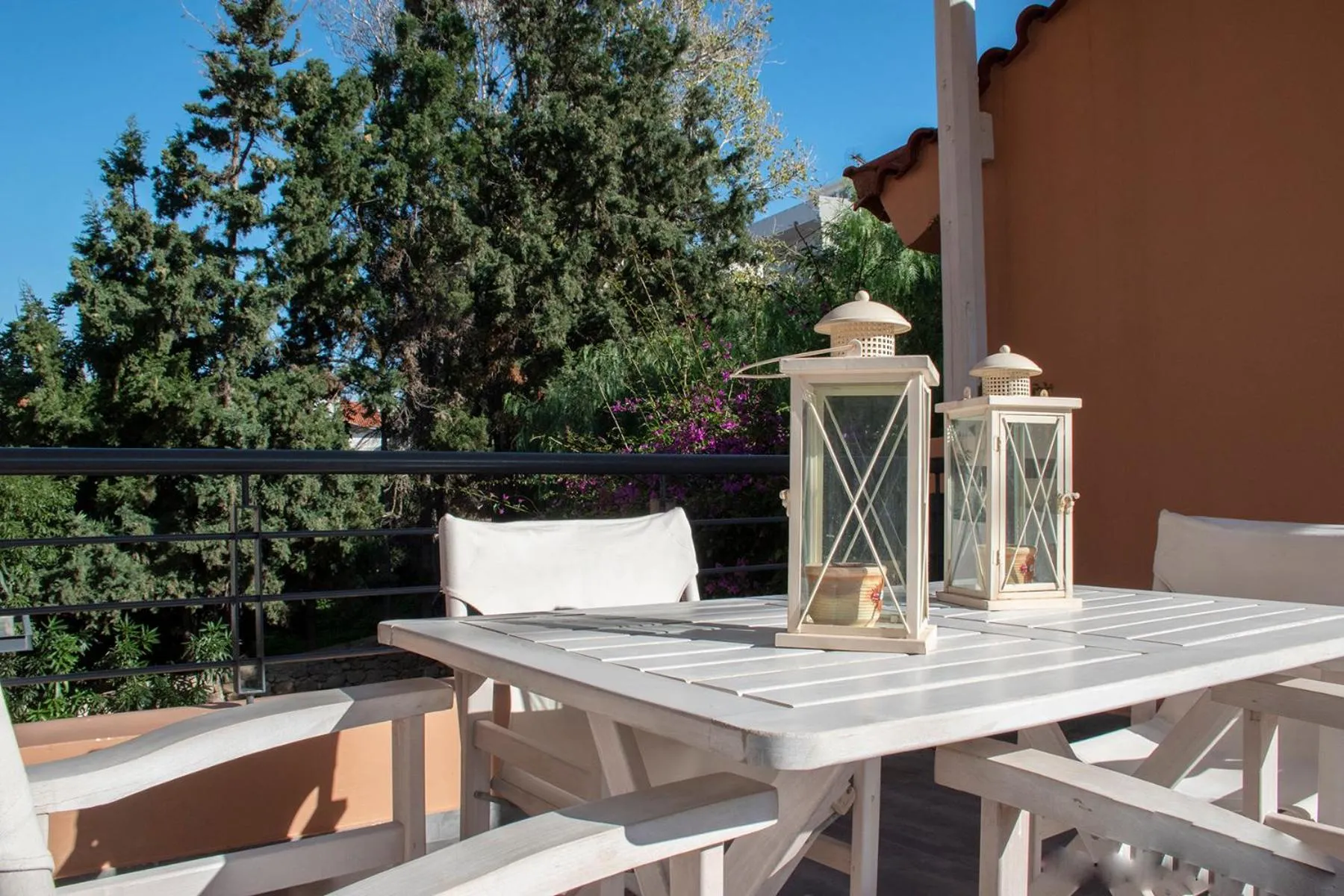 Balcony/Terrace in Derveni Luxury Apartments