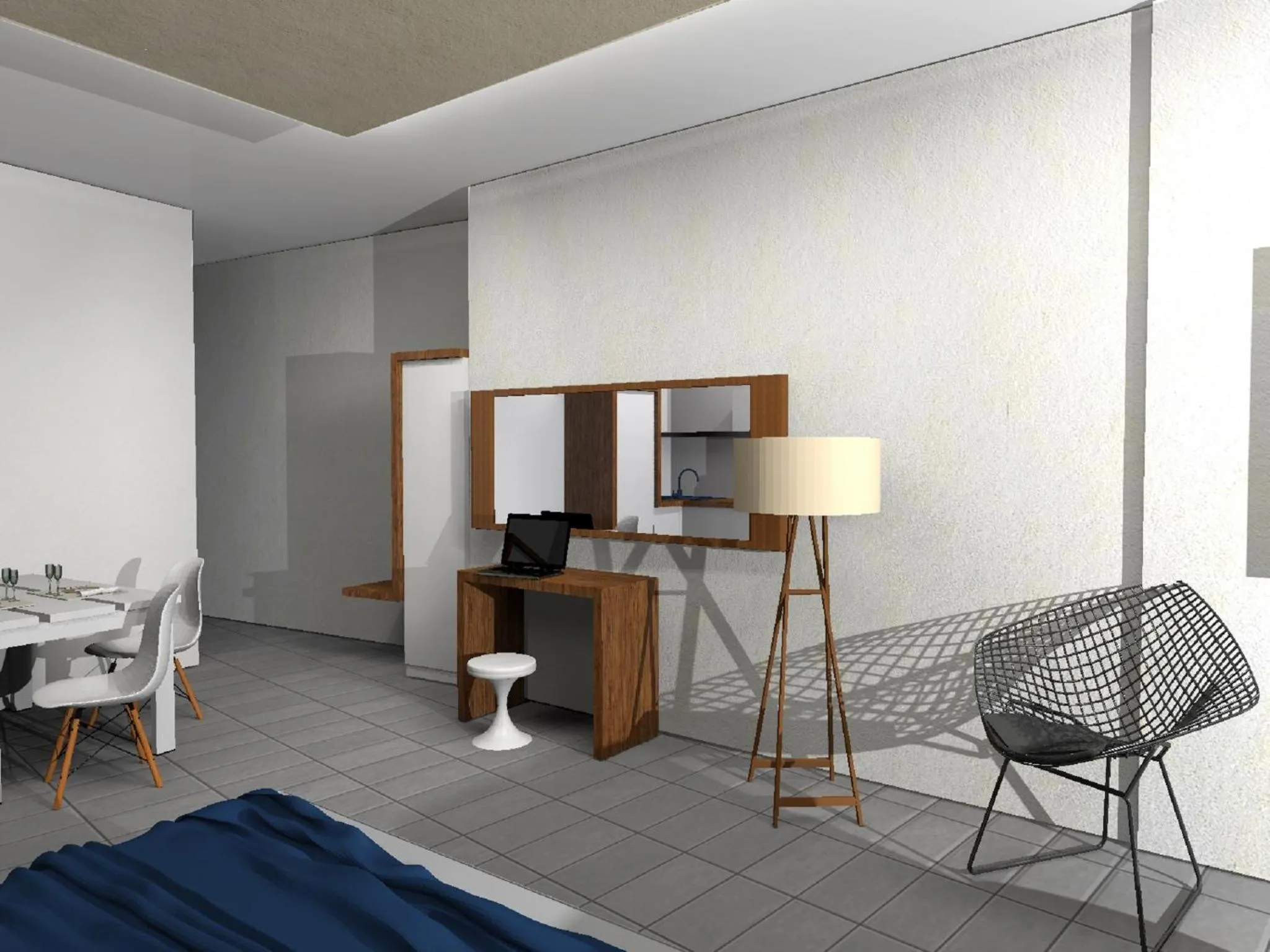 Dining area in Derveni Luxury Apartments