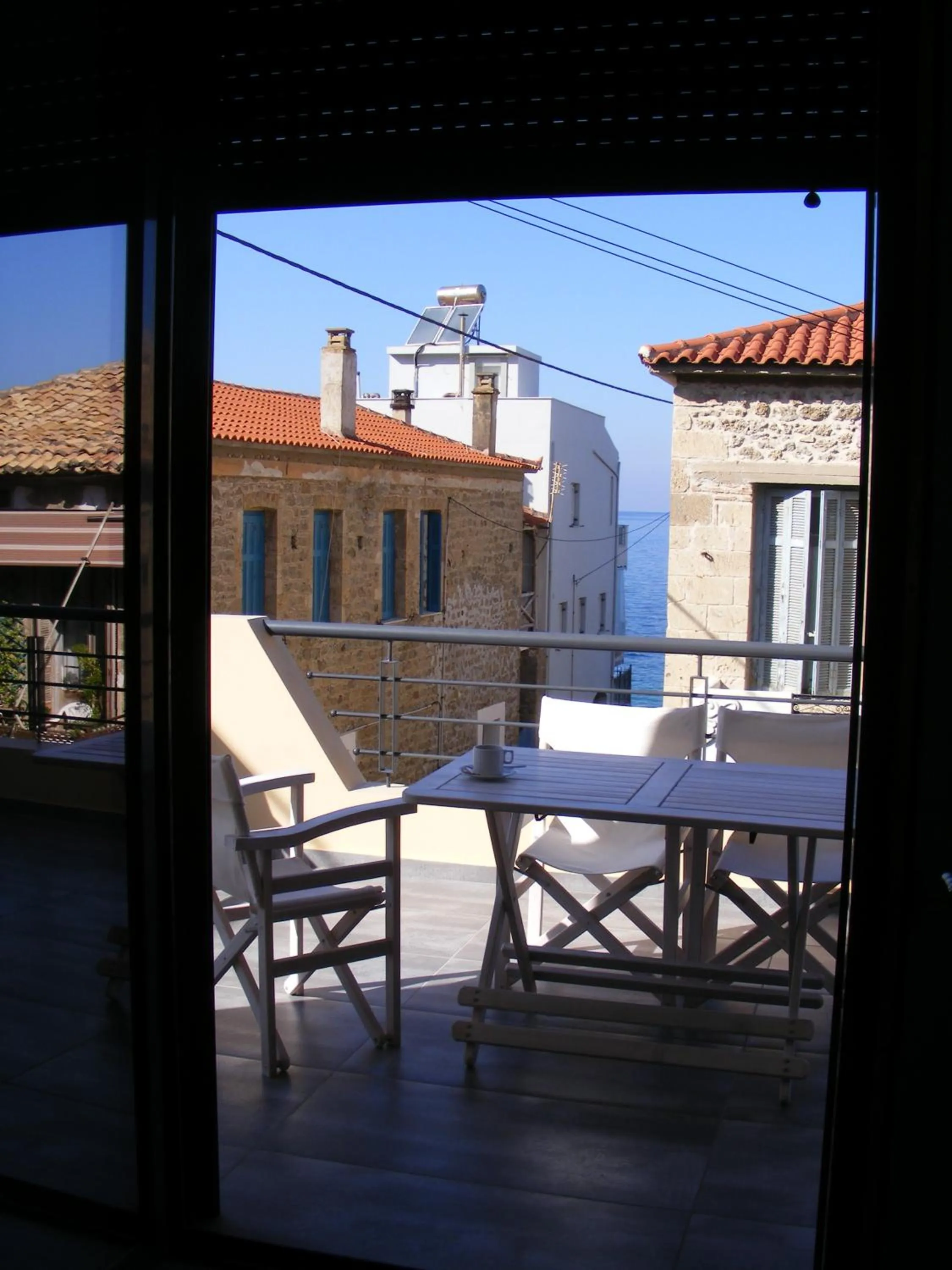 Balcony/Terrace in Derveni Luxury Apartments