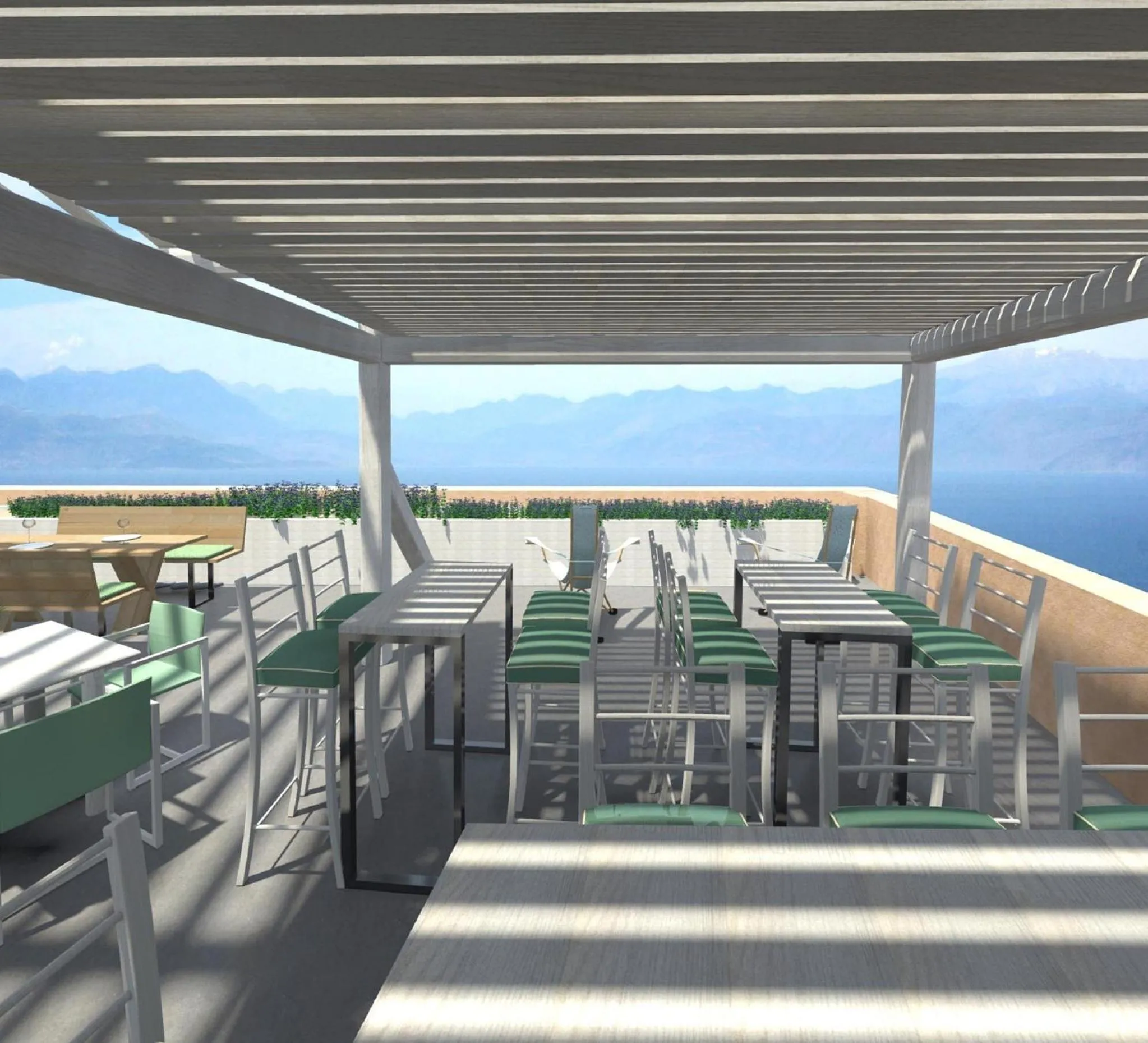 View (from property/room) in Derveni Luxury Apartments