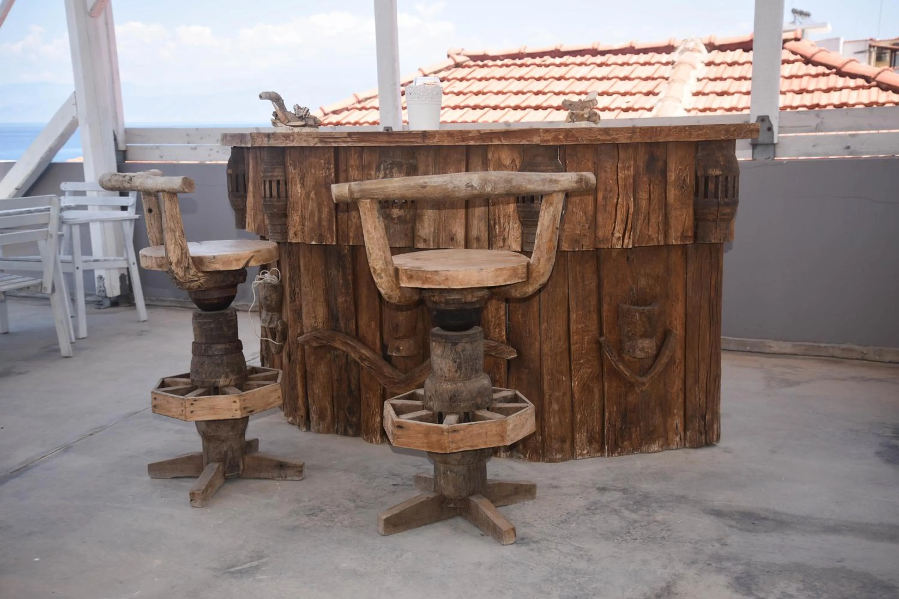 Lounge or bar in Derveni Luxury Apartments