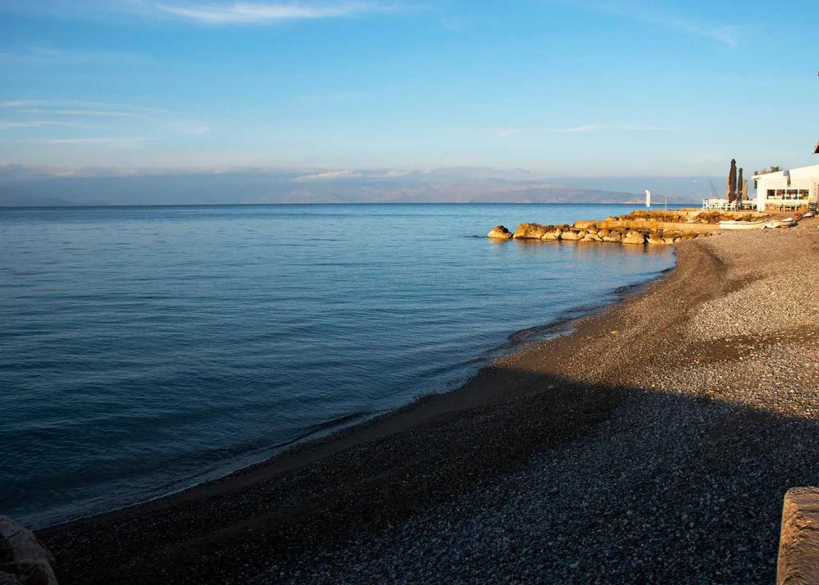 Beach in Derveni Luxury Apartments