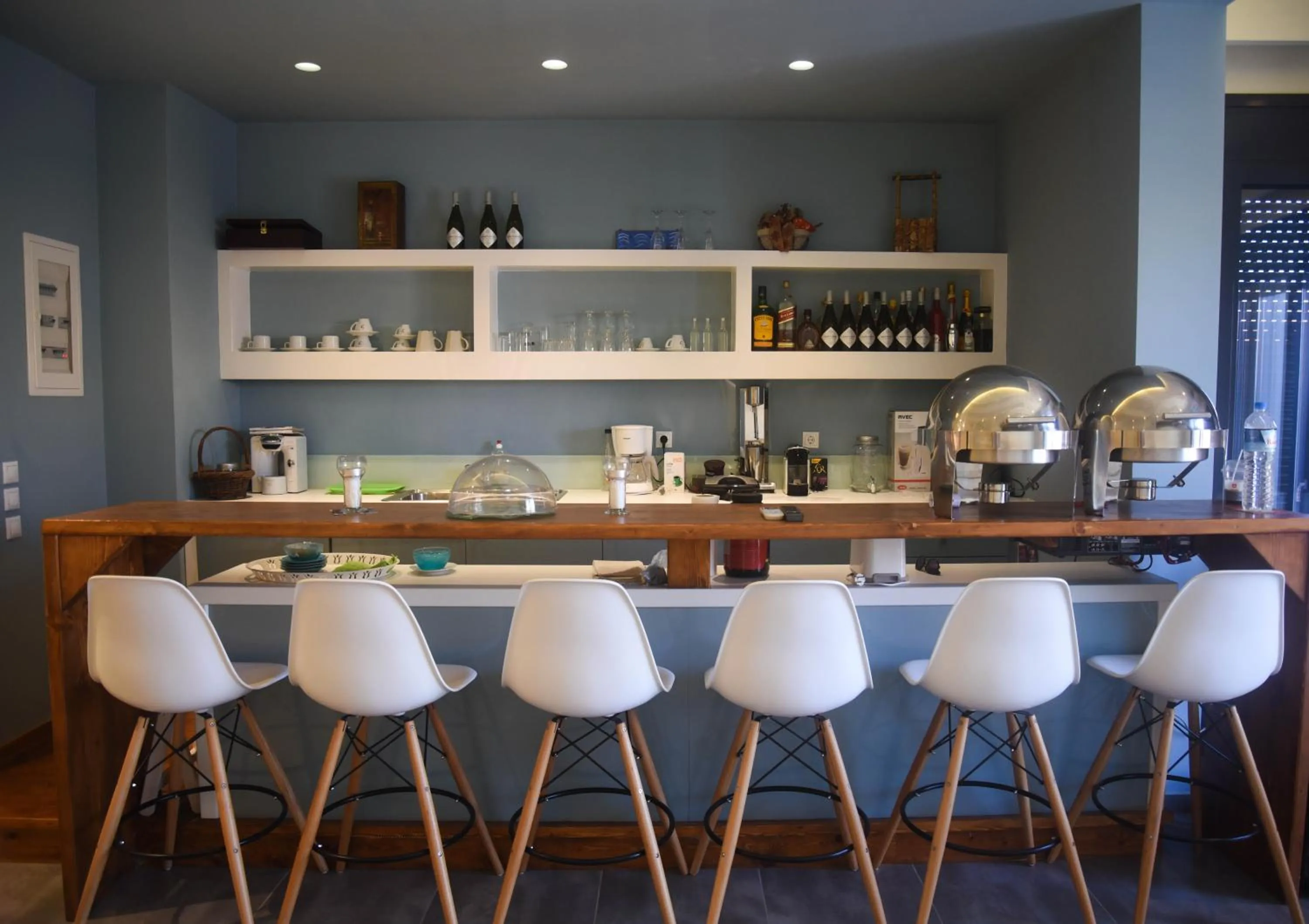 Lobby or reception in Derveni Luxury Apartments