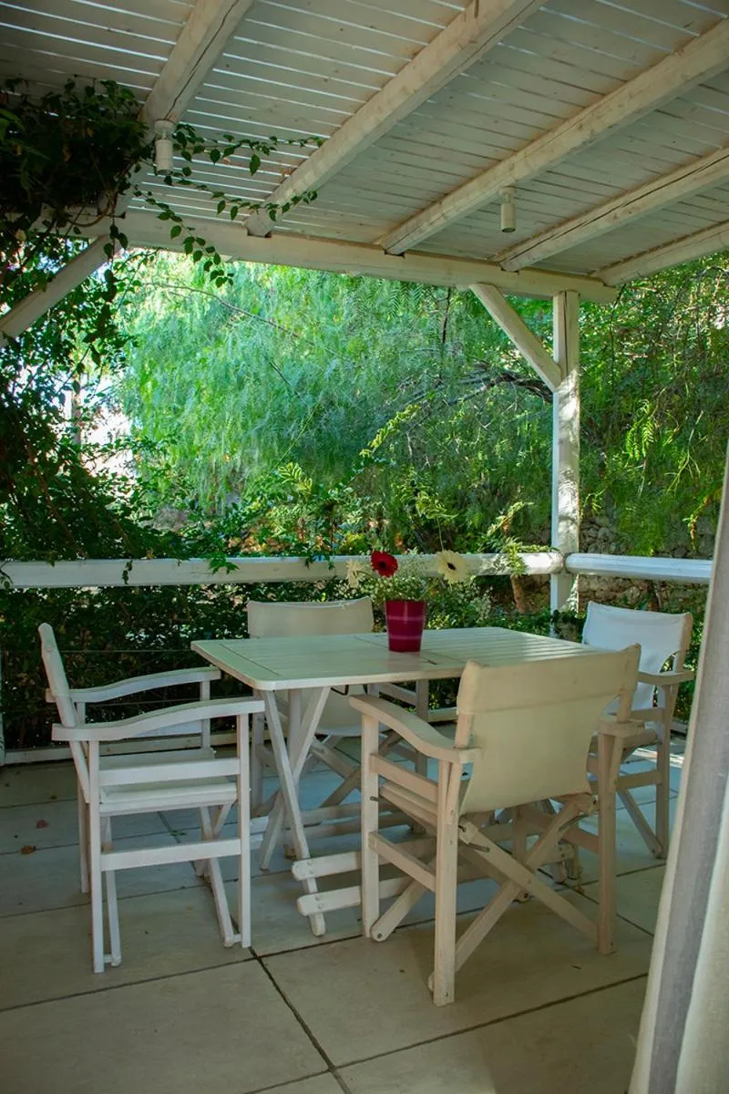 Garden view in Derveni Luxury Apartments