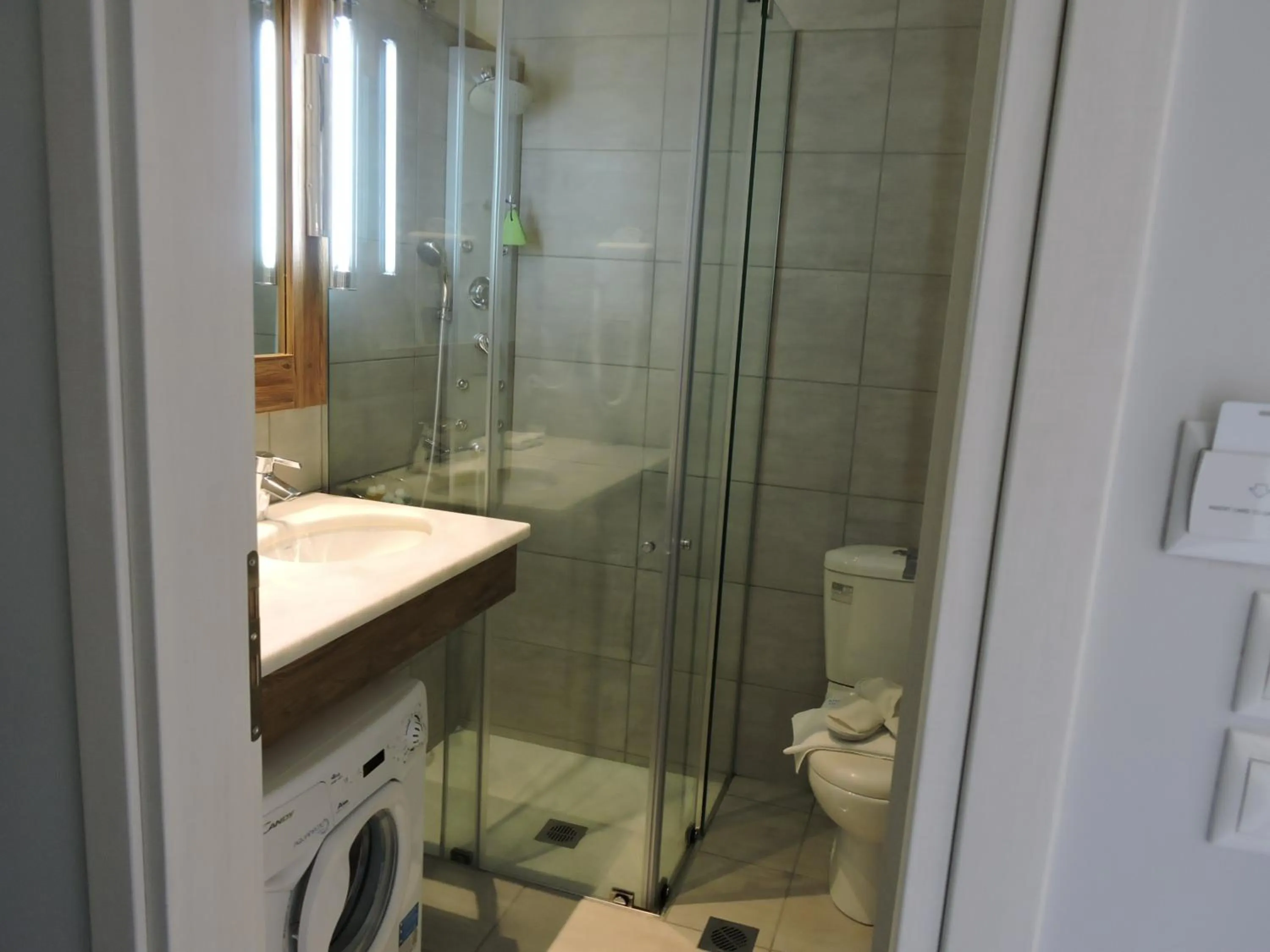 Bathroom in Derveni Luxury Apartments