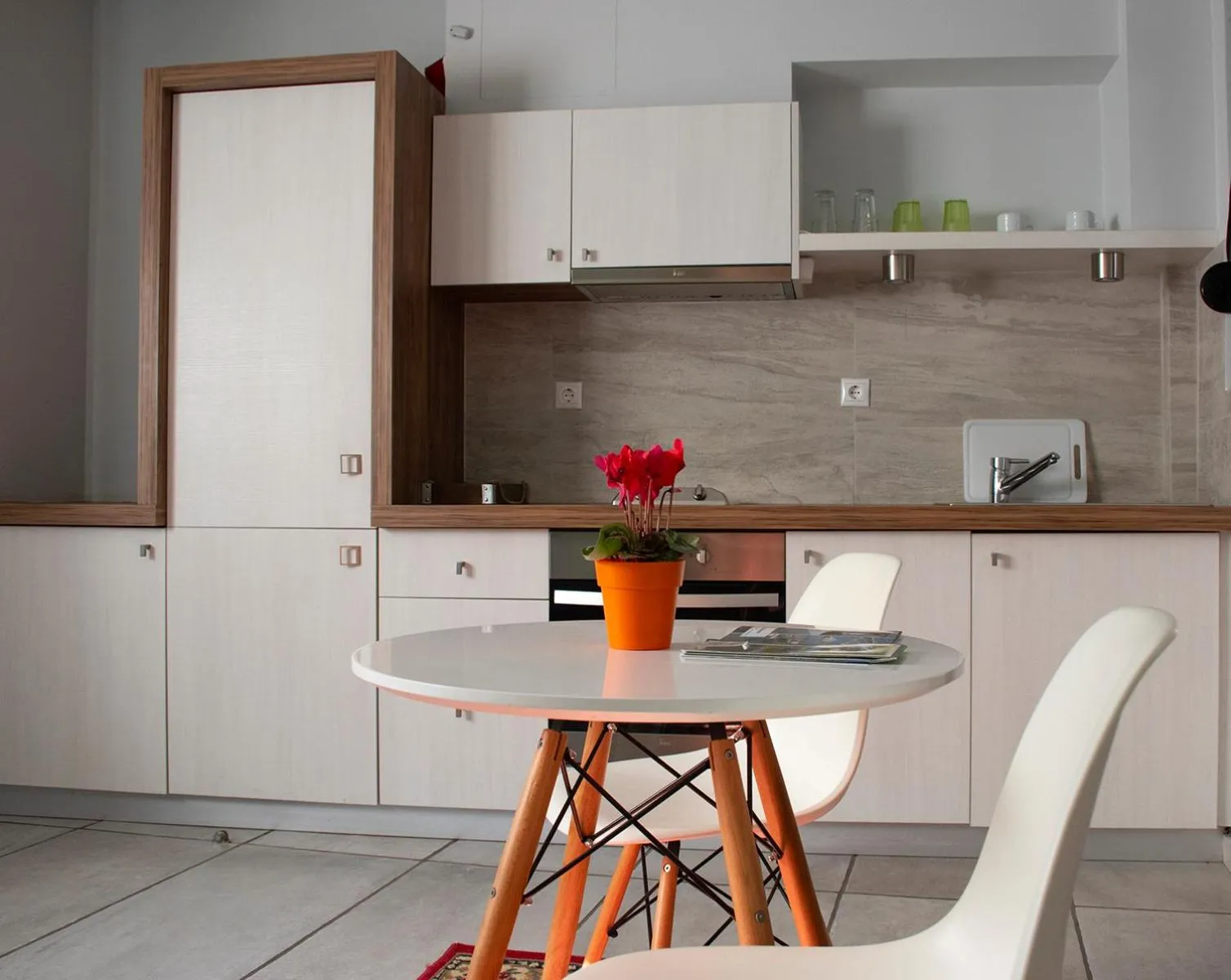 Decorative detail in Derveni Luxury Apartments