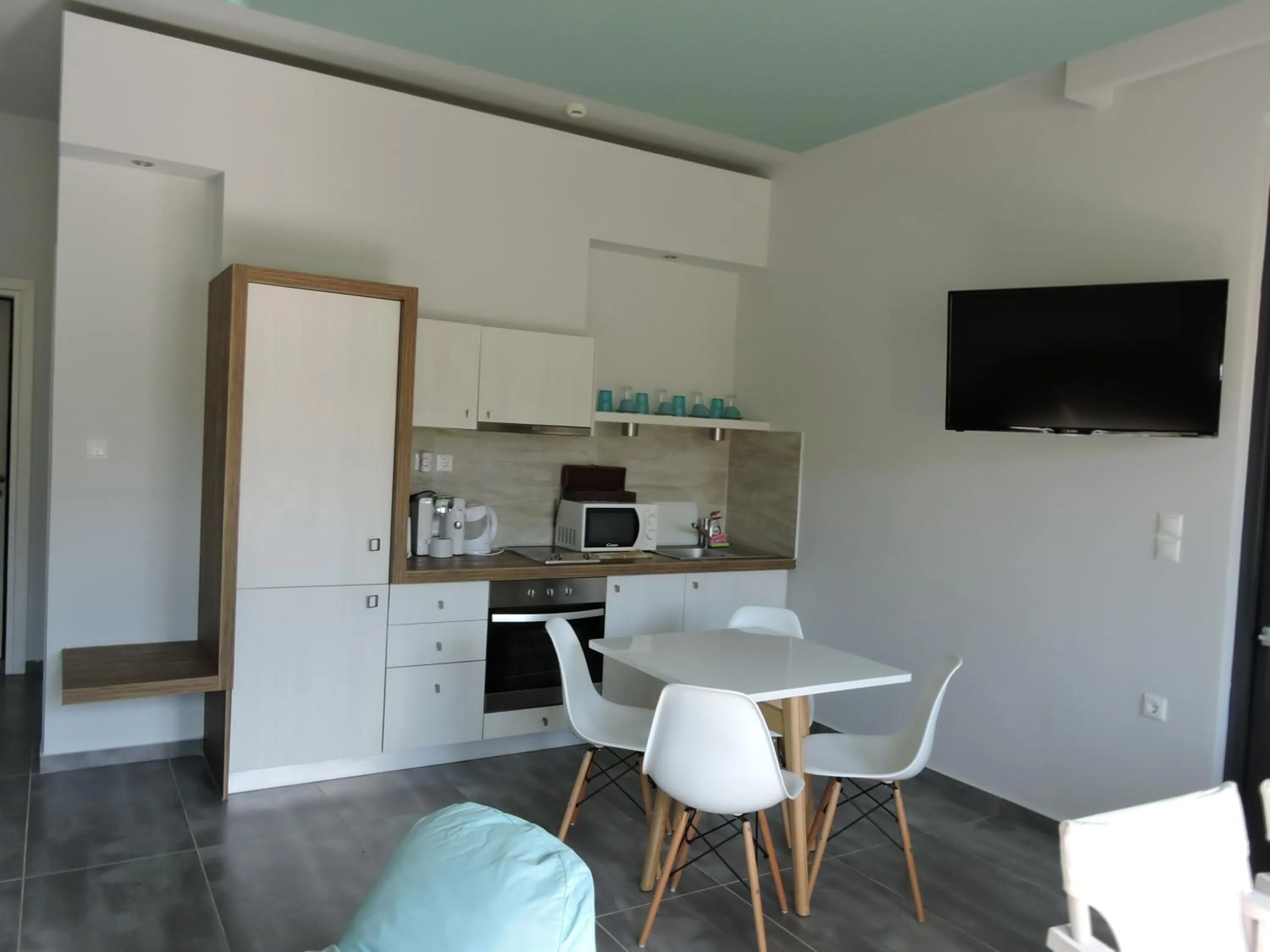 Dining area in Derveni Luxury Apartments