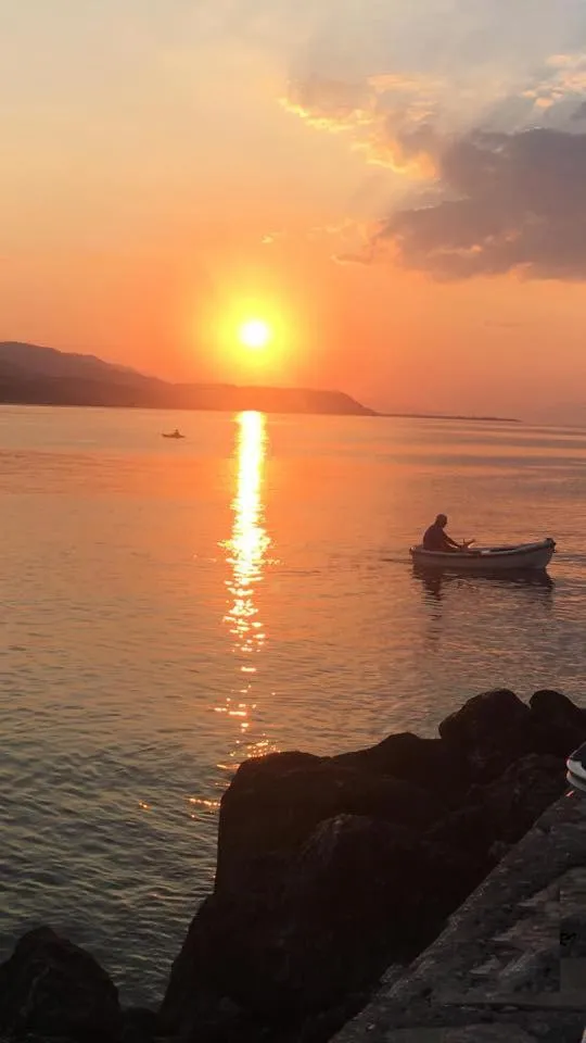 Sunset in Derveni Luxury Apartments