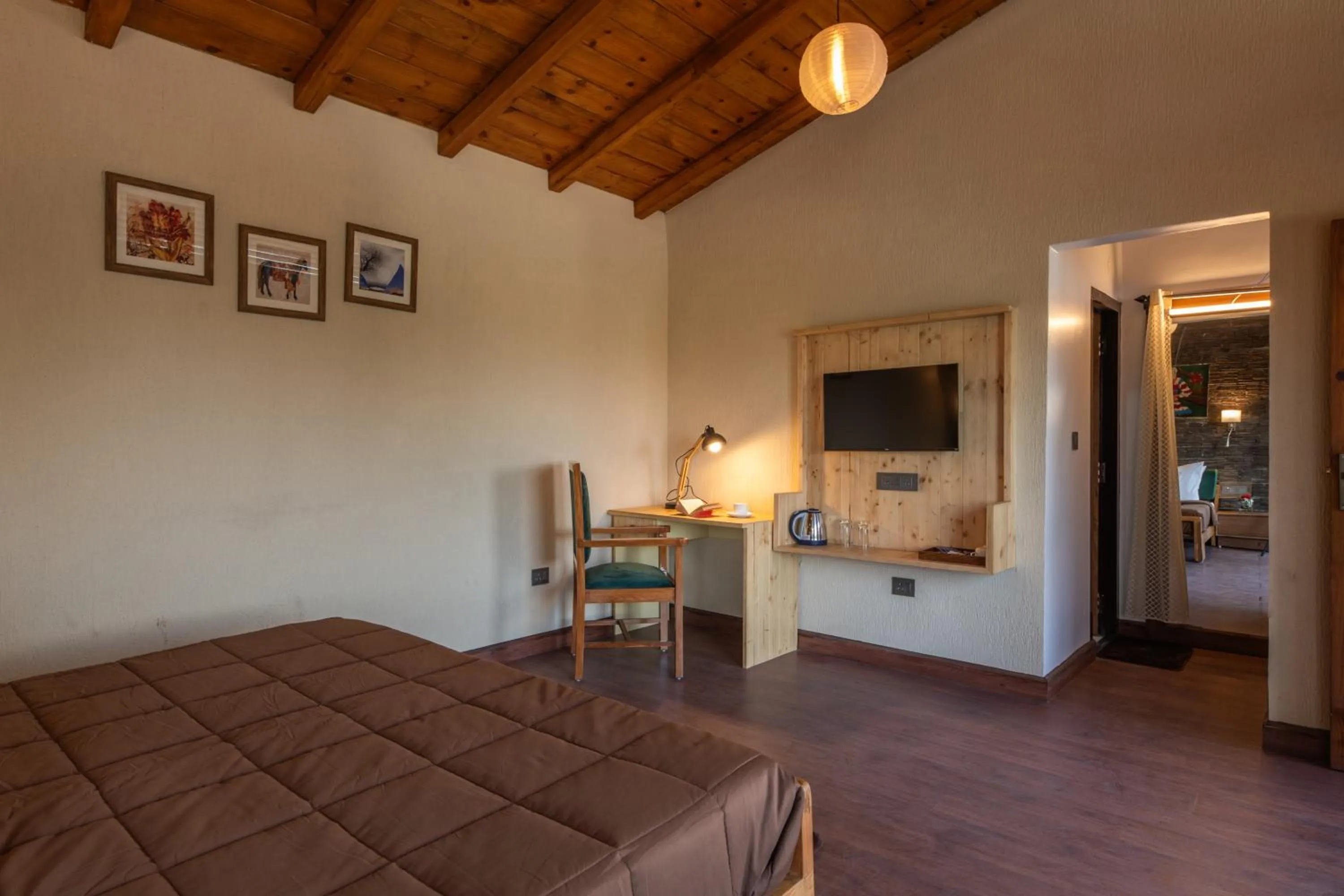 Living room in Rudraa resort and restaurant