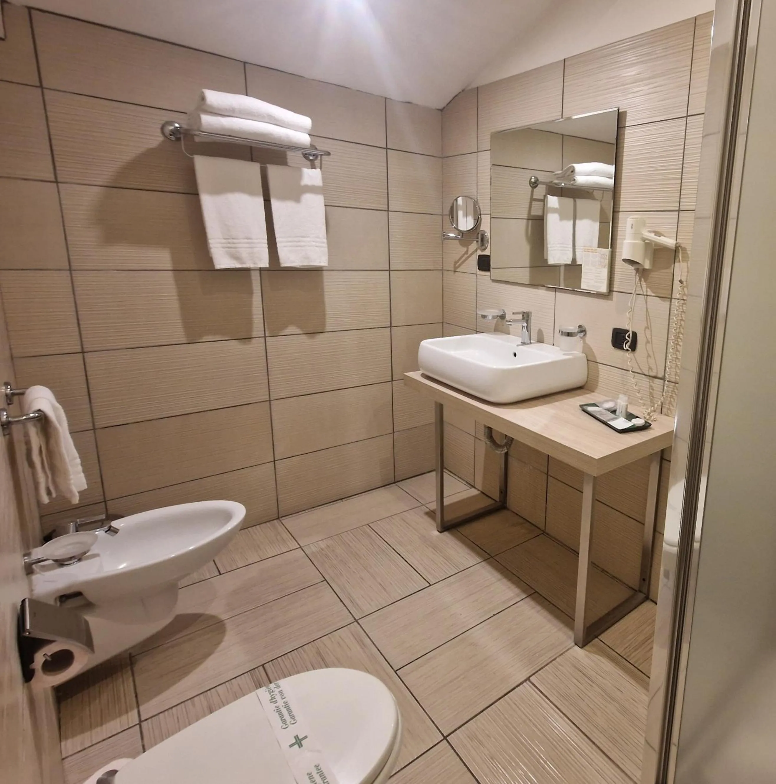 Bathroom in Art & Jazz Hotel