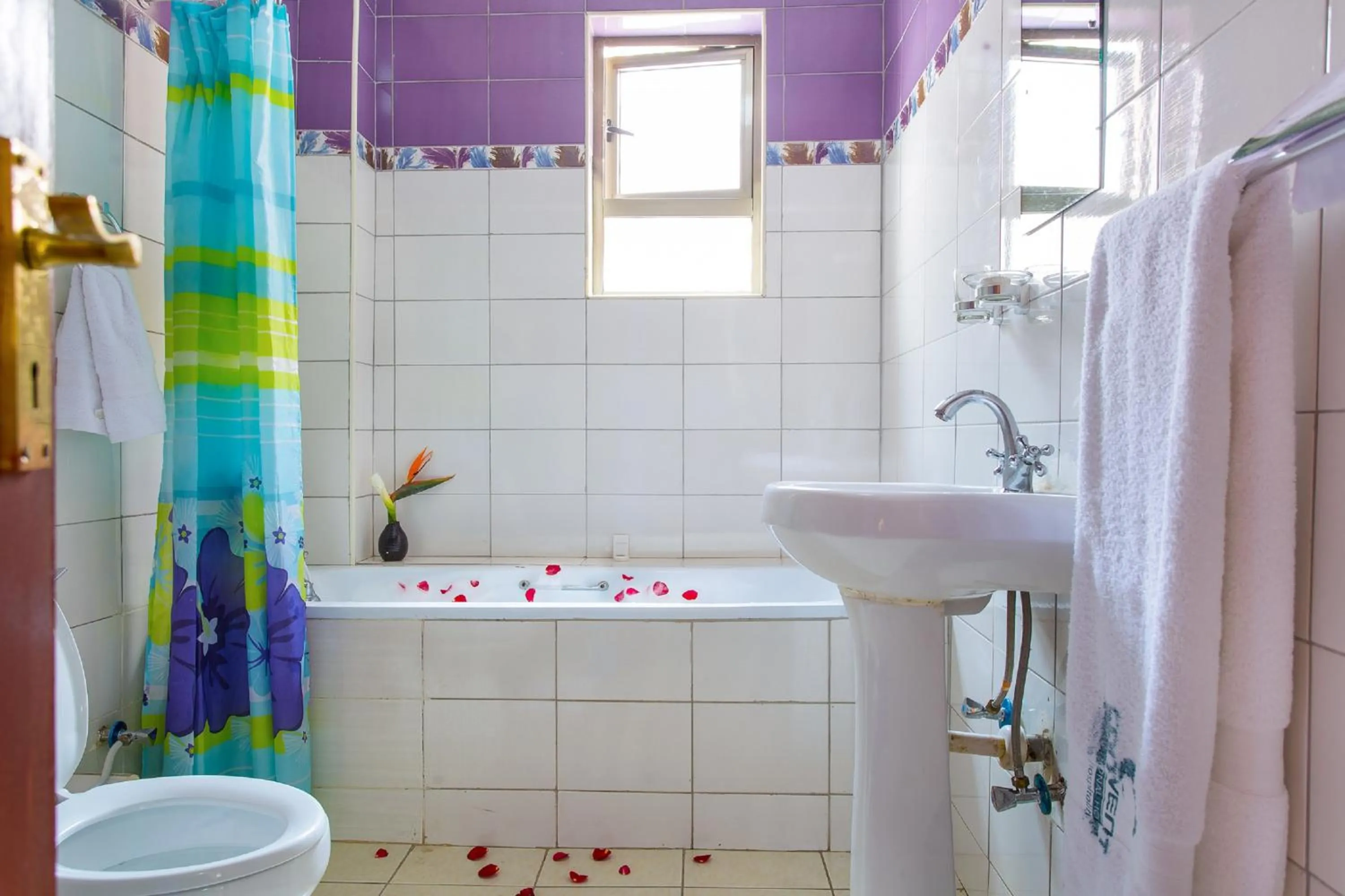 Bathroom in Convent International Hotel- Nairobi