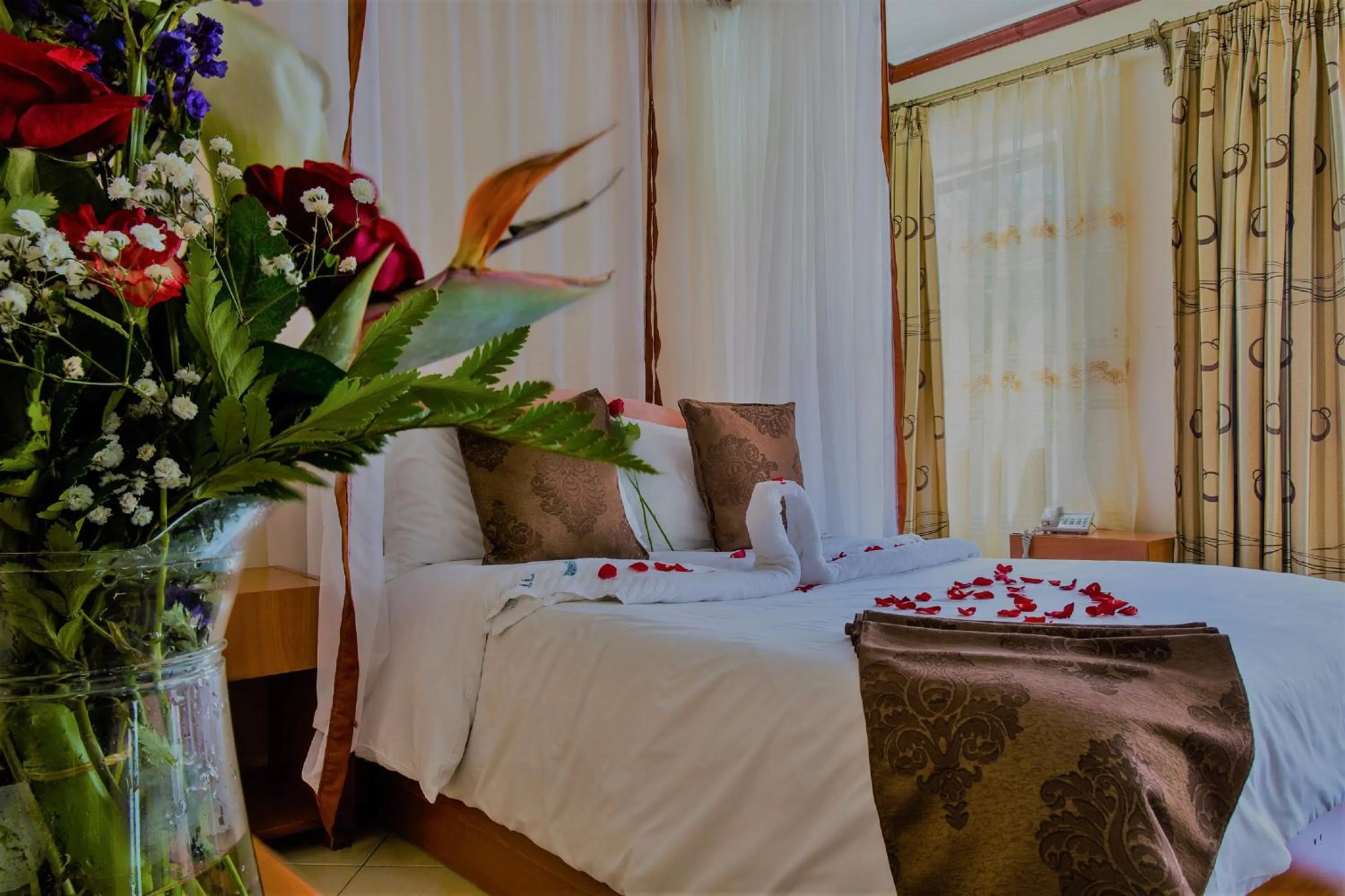 Bedroom in Convent International Hotel- Nairobi