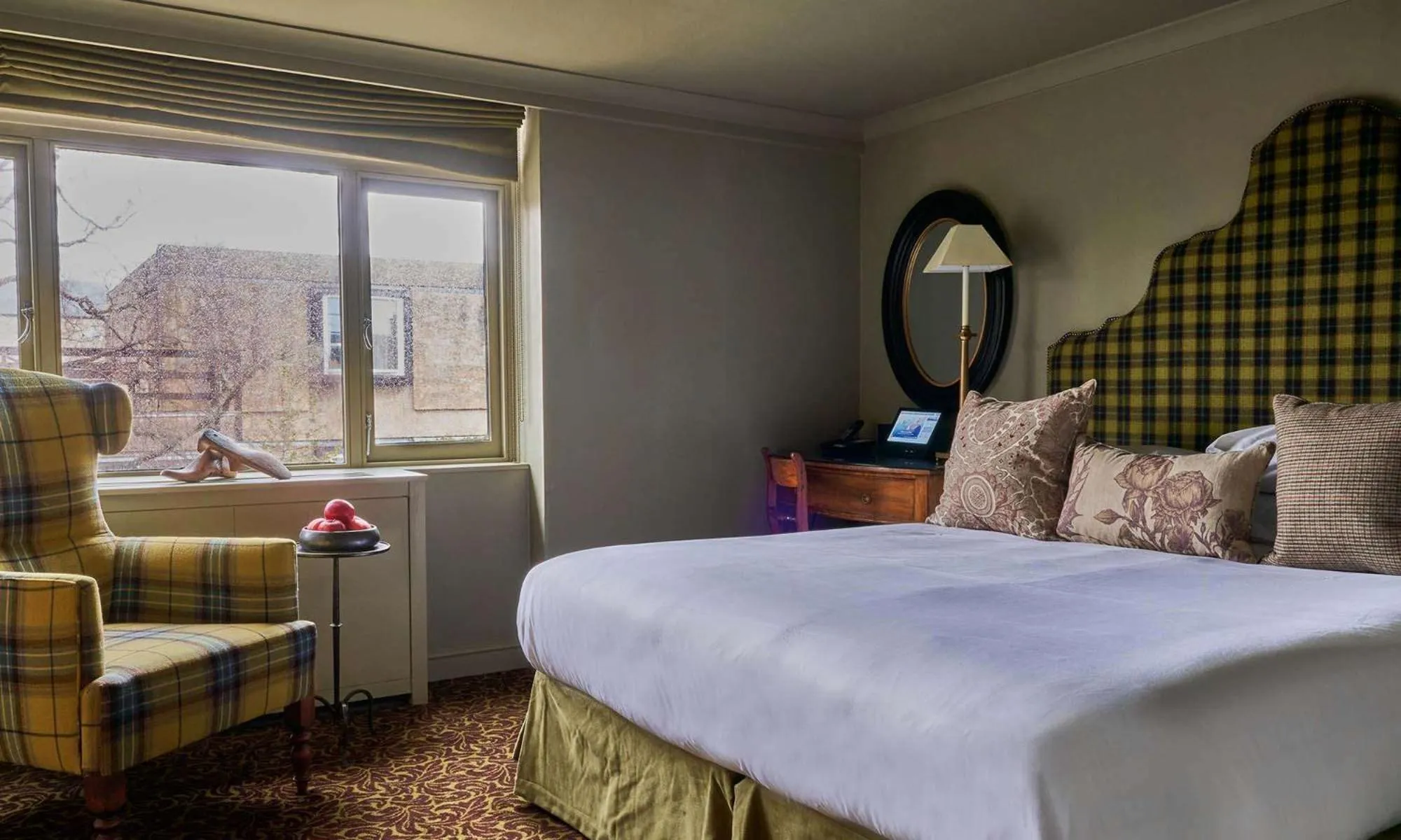 Bedroom, Bed in The Lygon Arms - an Iconic Luxury Hotel